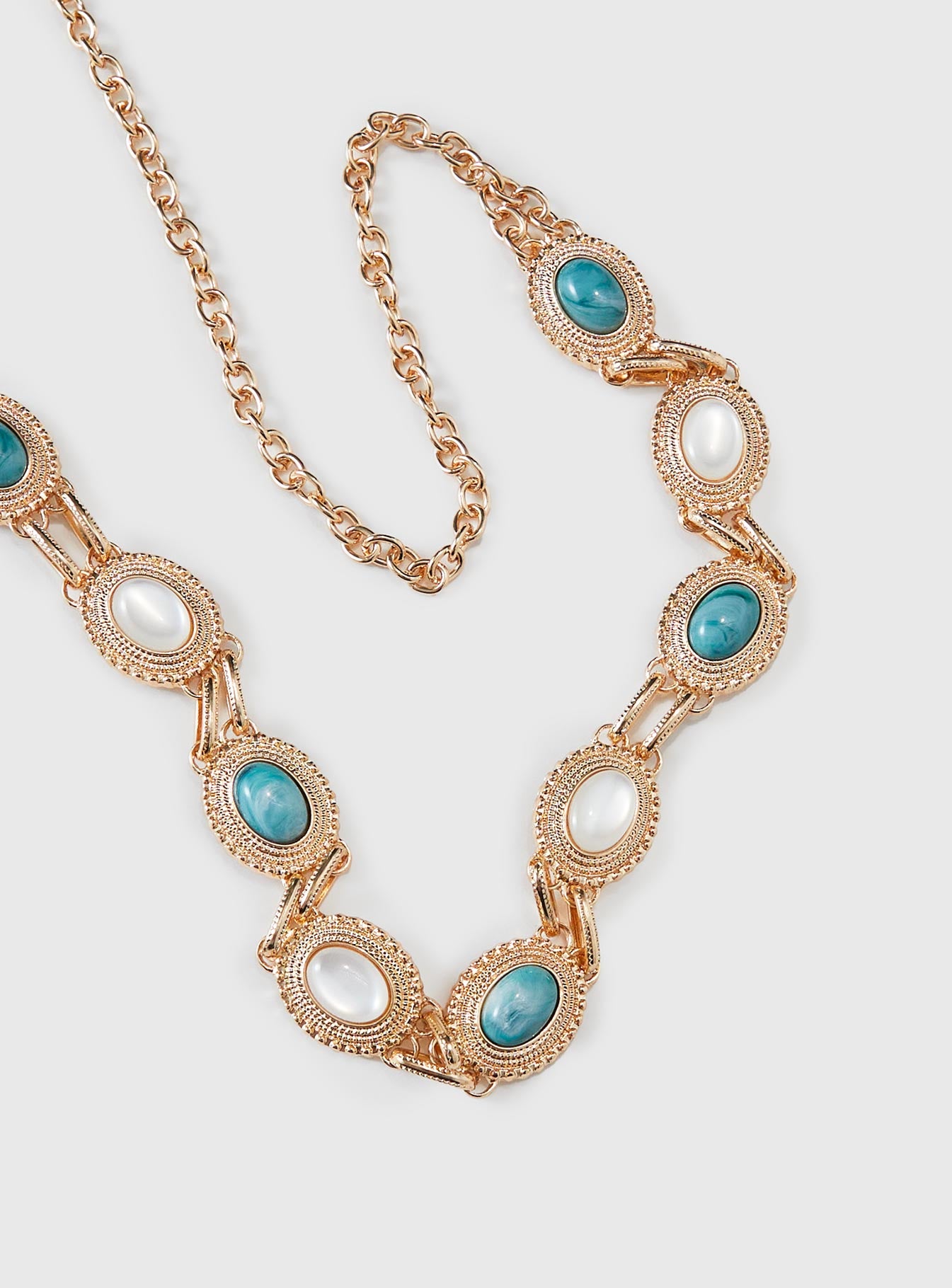 Finesse Beaded Chain Belt Gold、mySite、solidvoid