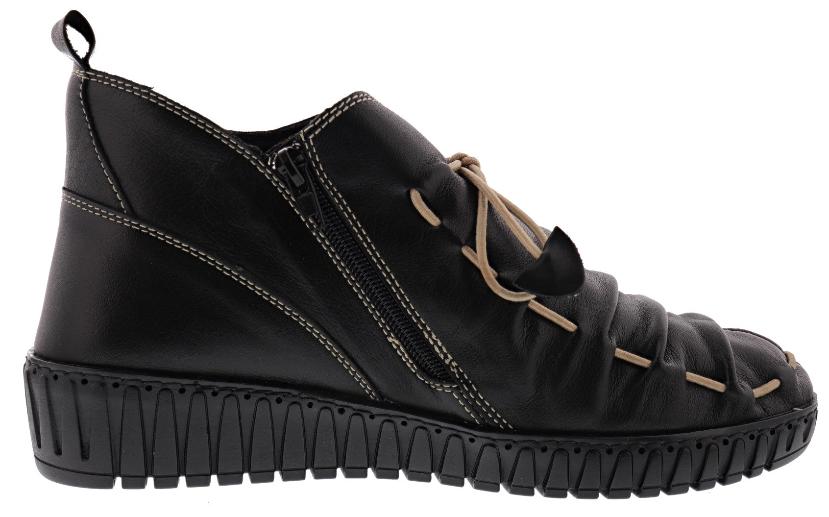 Spring Step Women's Leather Booties Nespea、mySite、dreamappss