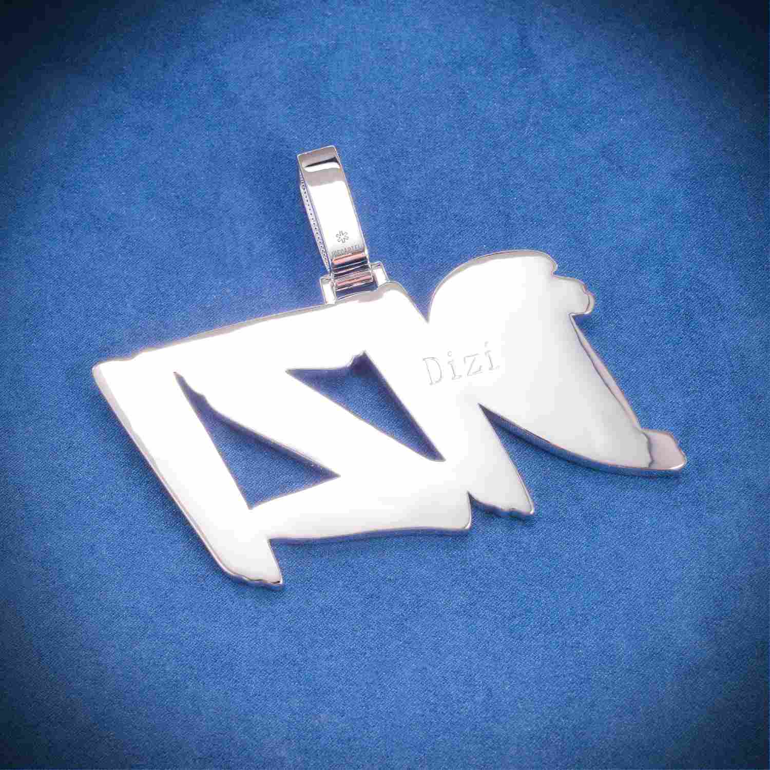 DIZI Custom Moissanite Pendant 14K Gold、mySite、hinf8tx79