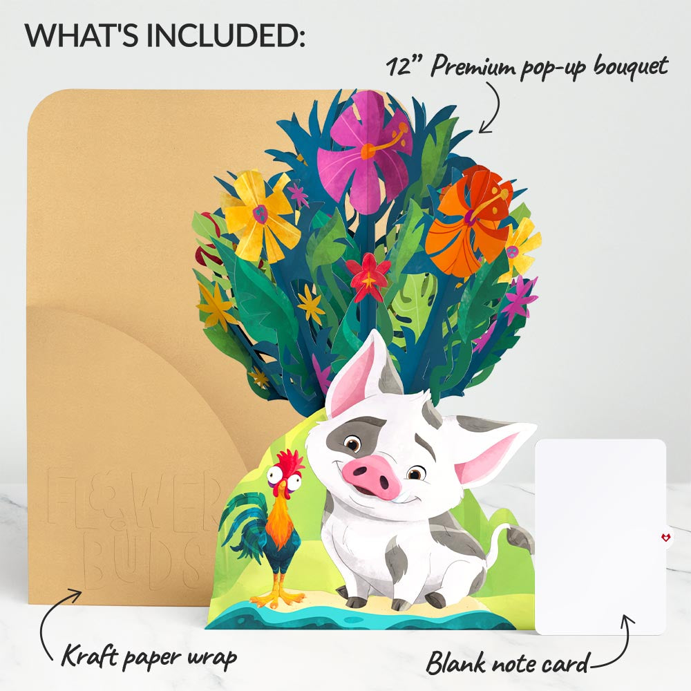 Disney’s Moana 2 Flower Buds Bouquet、mySite、solidvoid