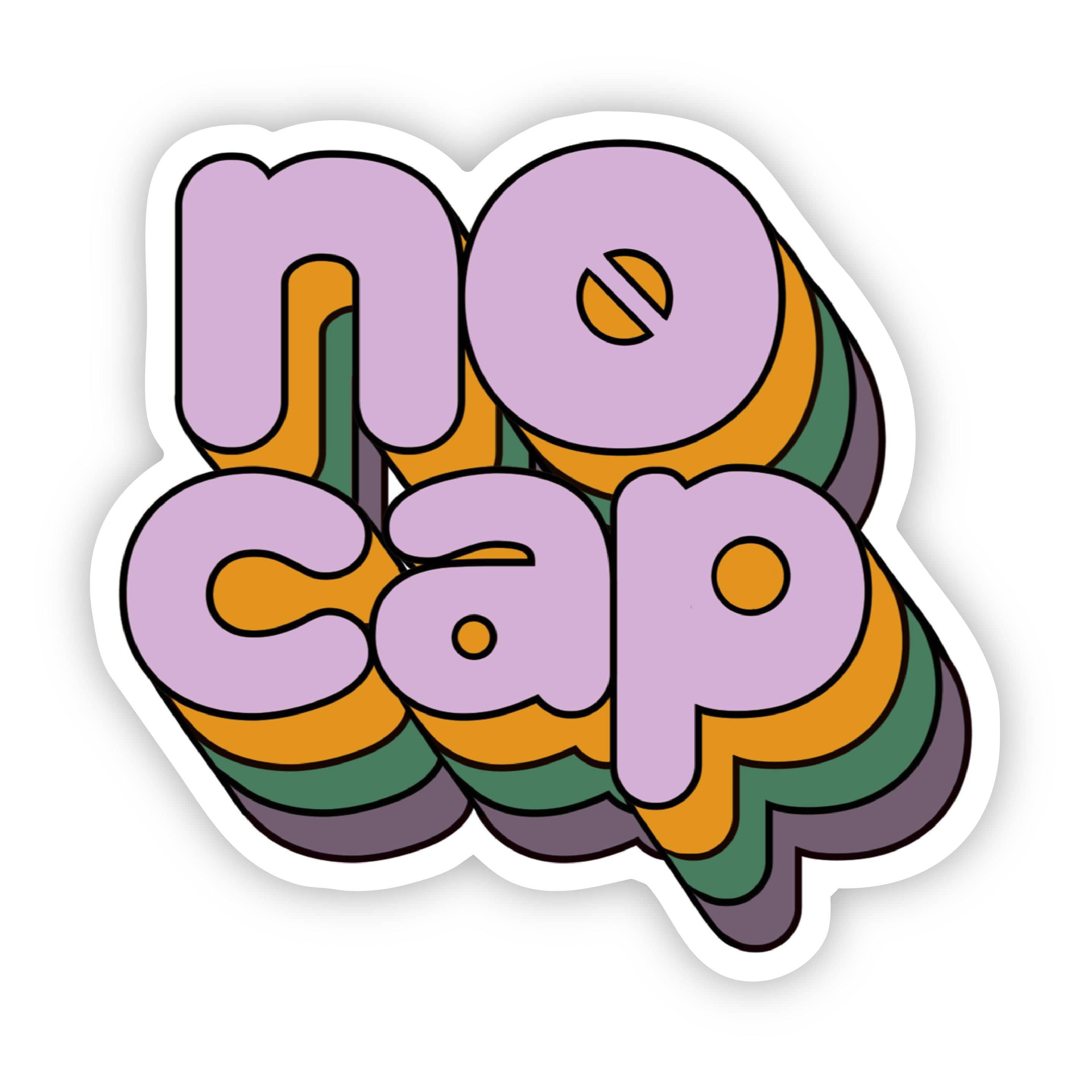  No Cap Multicolor Sticker、mySite、elrpsem3k