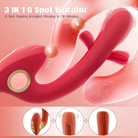 Remote Tongue Vibrator for Dual Pleasure