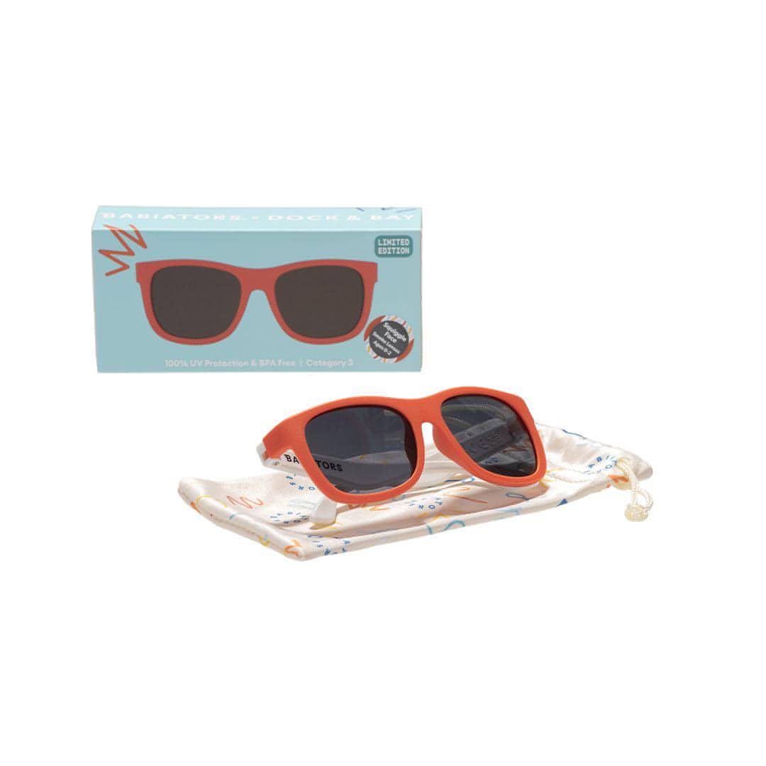  Babiators X Dock & Bay Original Navigator Sunglasses - Squiggle Face、mySite、merchandisen