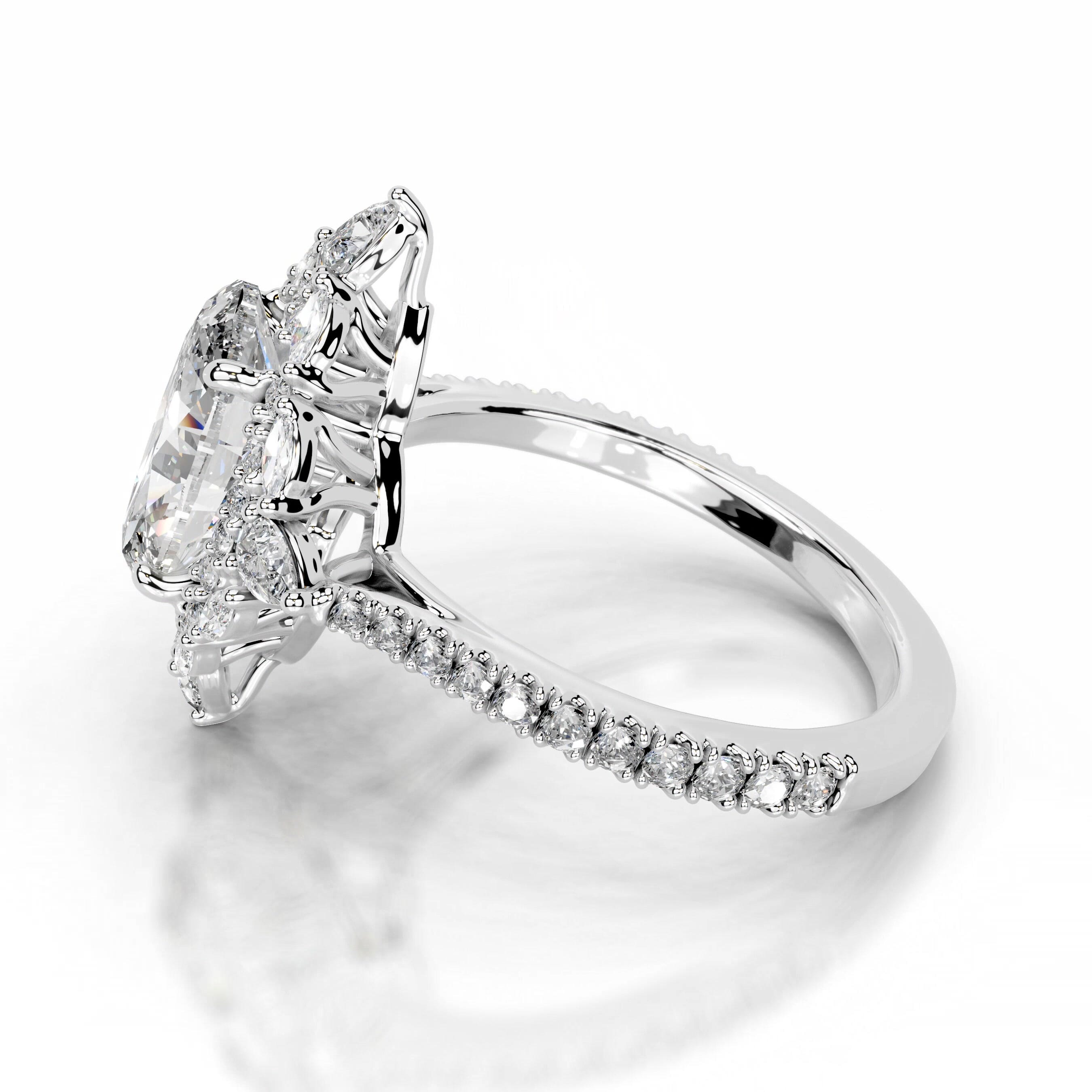 Augustina Lab Grown Diamond Ring - 18K White Gold、mySite、hinf8tx79