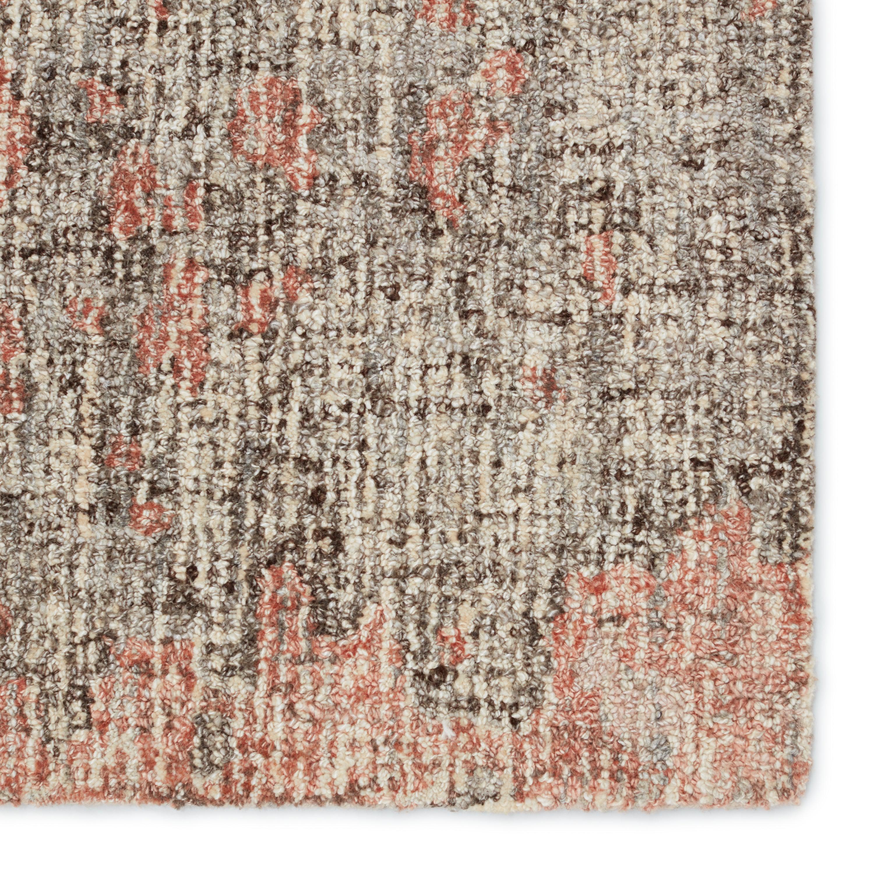 Absolon Handmade Abstract Rust Taupe Area Rug、mySite、gigharbornorthrealestate