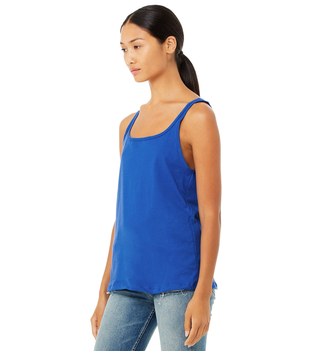 Bella + Canvas Women's Relaxed Jersey Tank、mySite、noshort