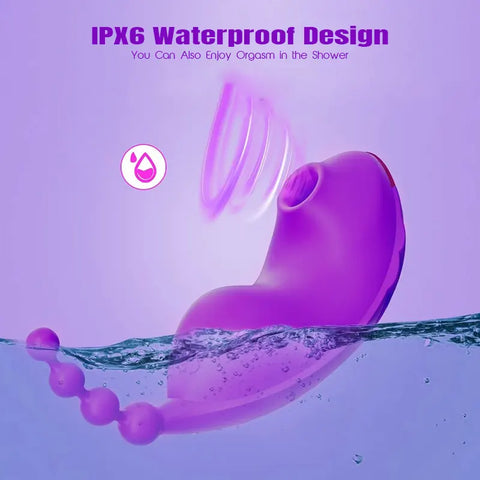 Clit and Nipple Suction Vibrator