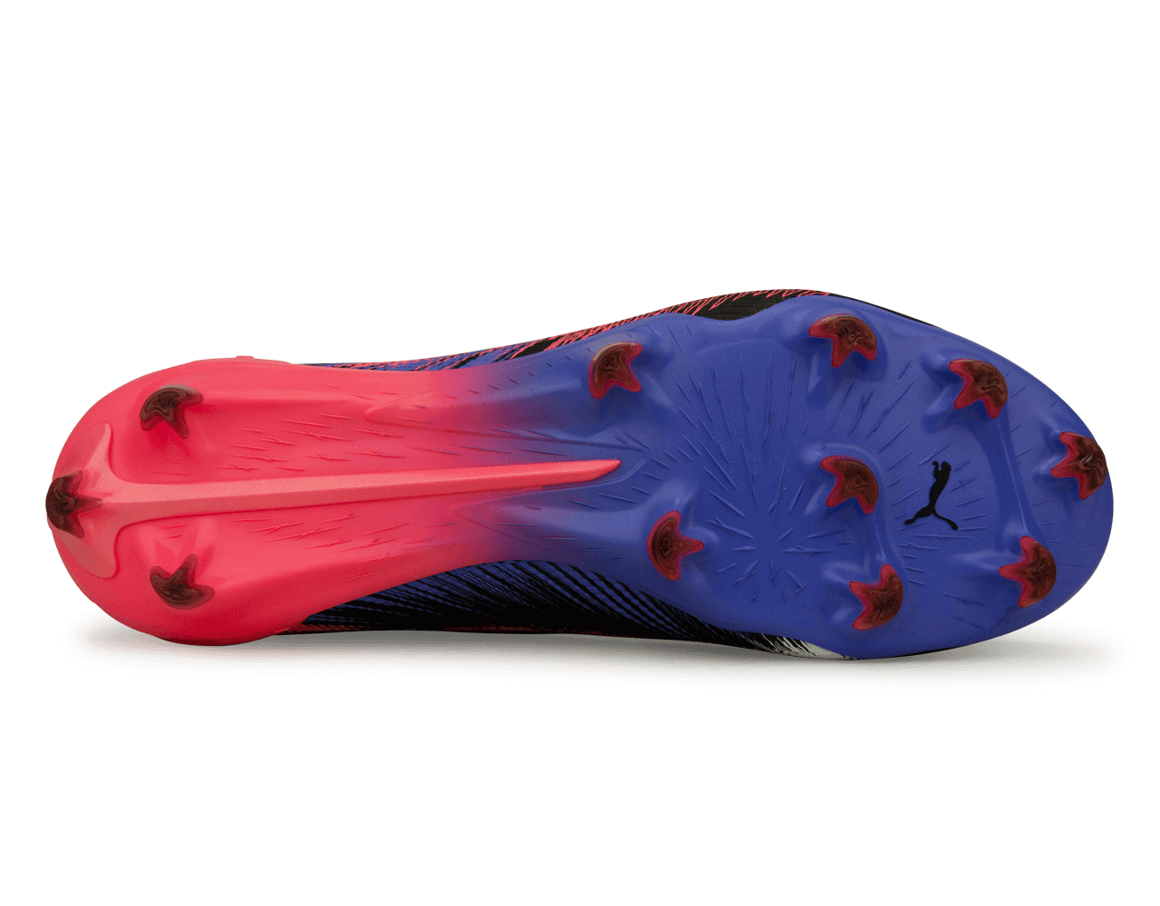 PUMA Men's Ultra 5 Ultimate F1 FG Black/Sunset Glow、mySite、bottomscart