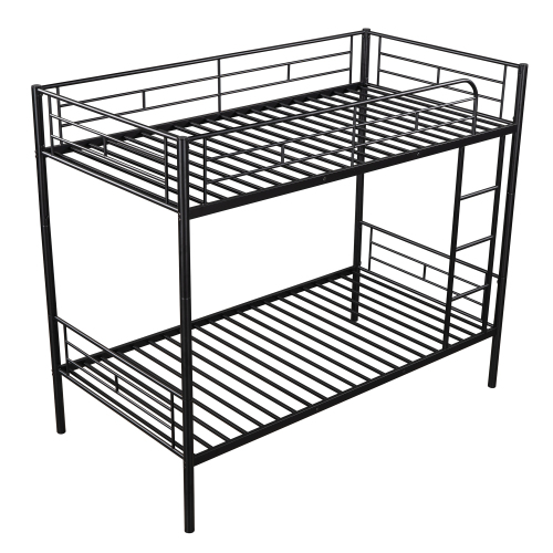 Twin Over Twin Metal Bunk Bed (Black) ( old sku: MF189201BAA )、、casual