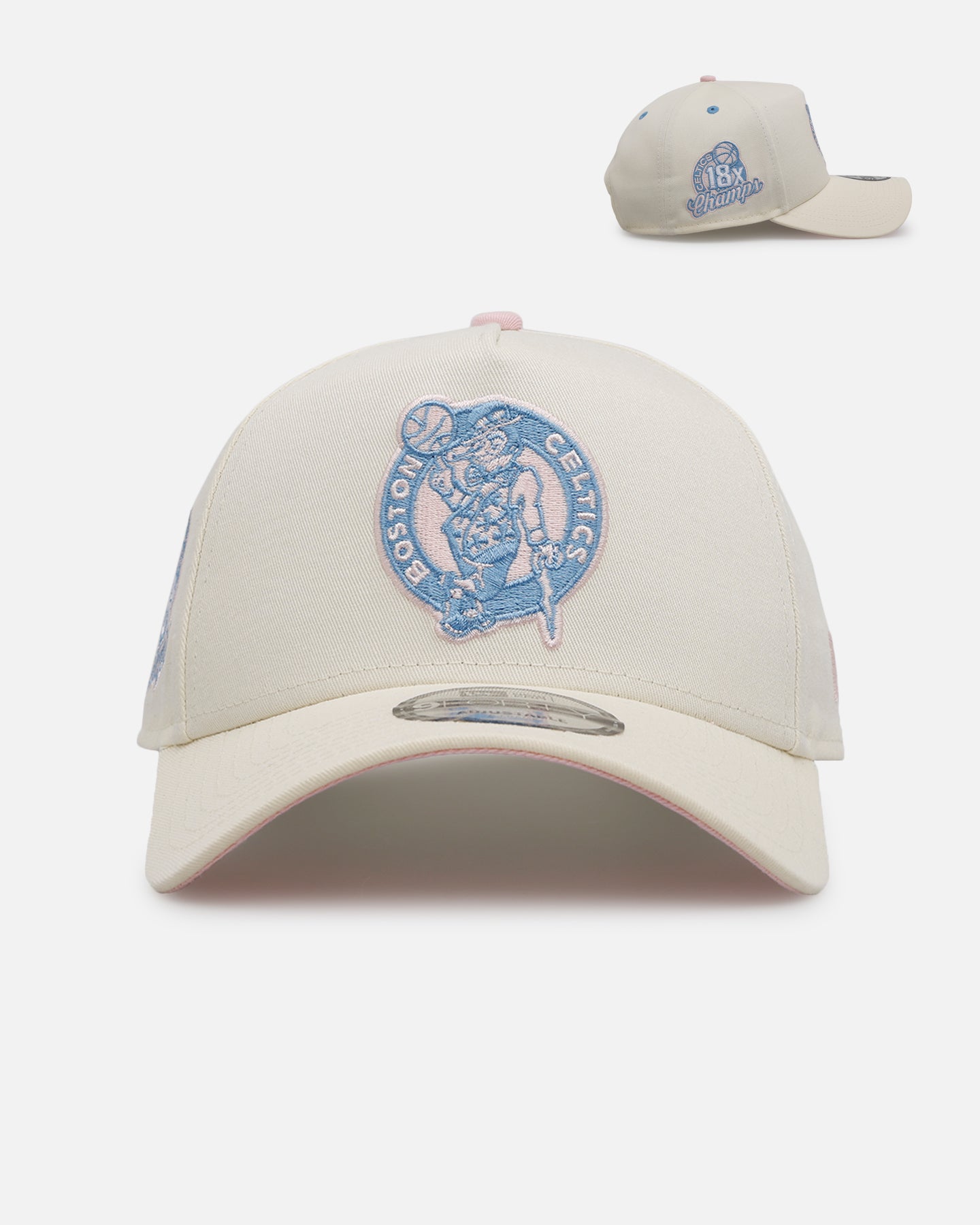 New Era Boston Celtics 'Pastel' 9FORTY A-Frame Snapback Chrome White、mySite、zt4zffjzw