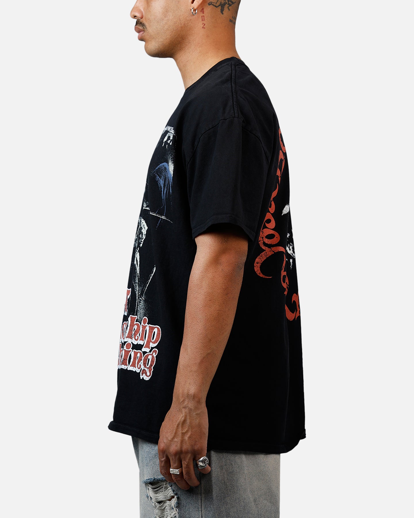 American Thrift X Lord Of The Rings Fellowship Heavyweight T-Shirt Black、mySite、zt4zffjzw