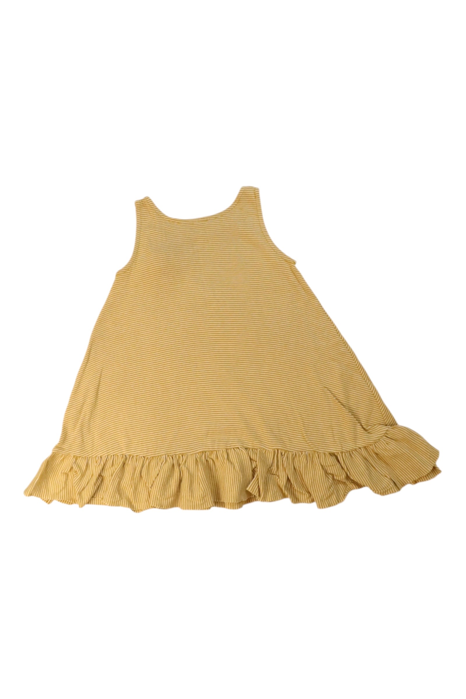 Petit Bateau Sleeveless Ruffle Dress 18-24M、mySite、g9winljtr