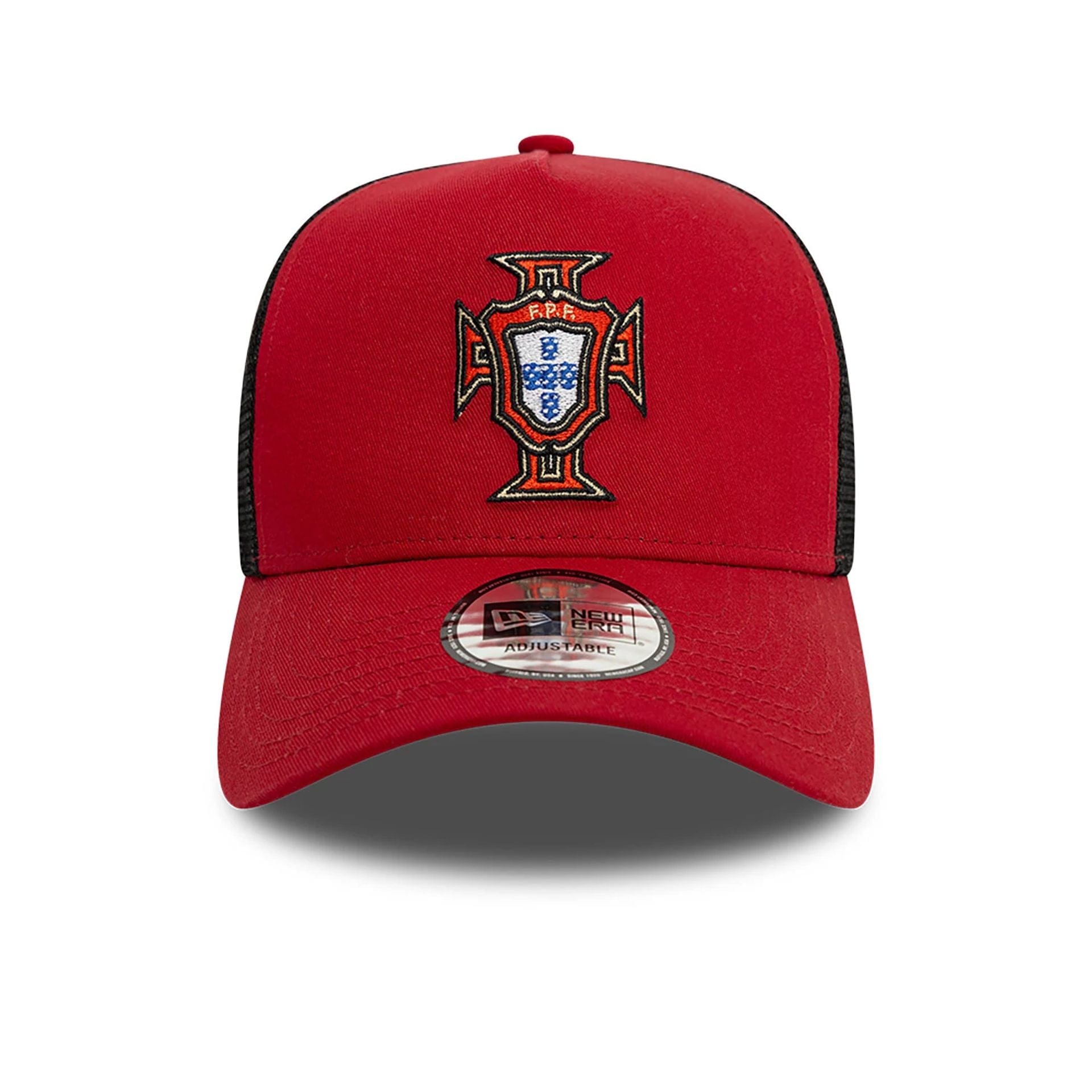 Portugal National Team Core Dark Red 9FORTY E-Frame Trucker Adjustable Cap、mySite、vikingsvslions