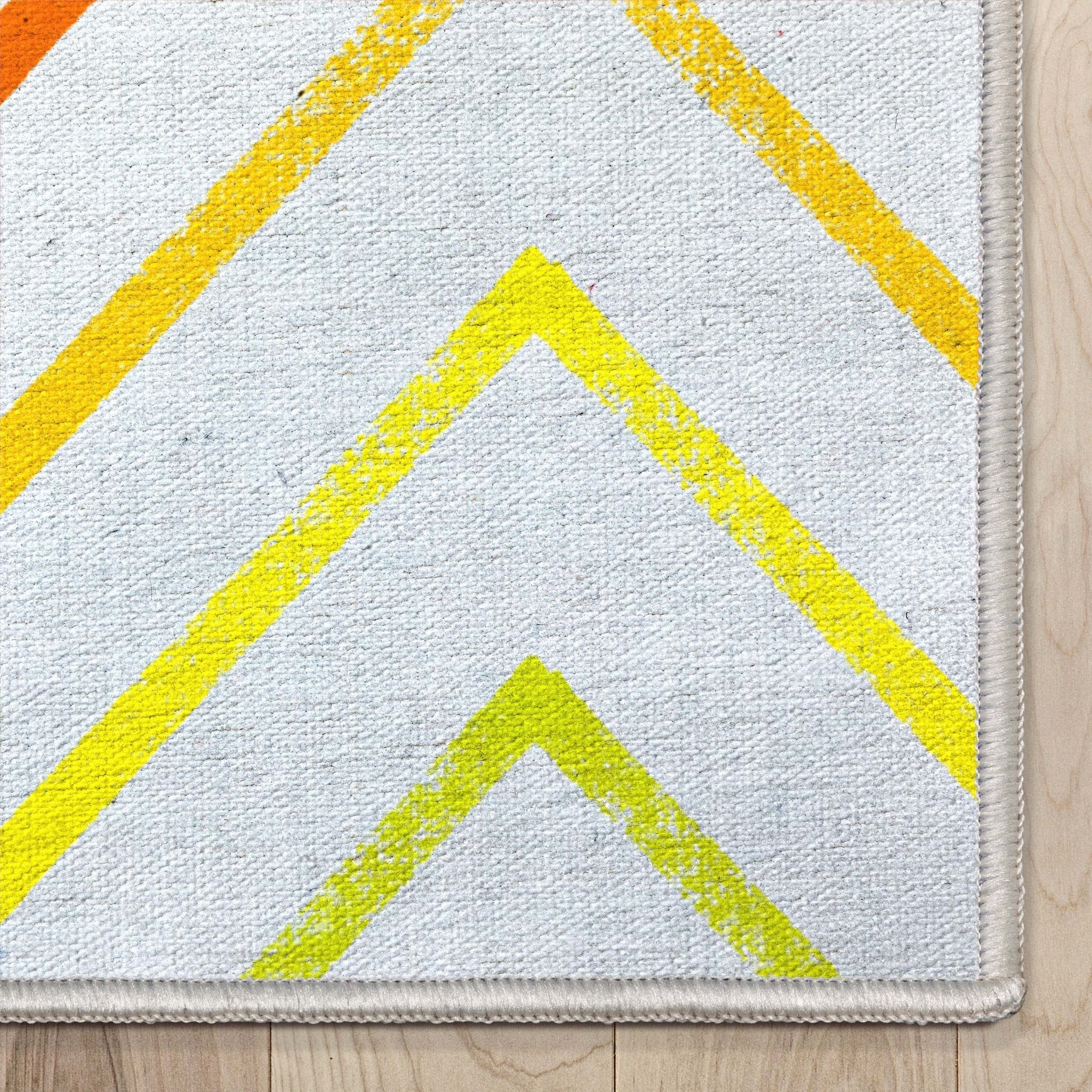 Crayola Zig Zag Multicolor Area Rug By Well Woven、mySite、gigharbornorthrealestate