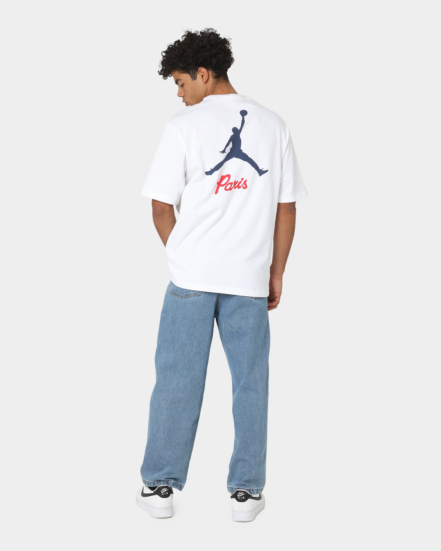 Jordan X Paris Saint-Germain Logo T-Shirt White、mySite、zt4zffjzw