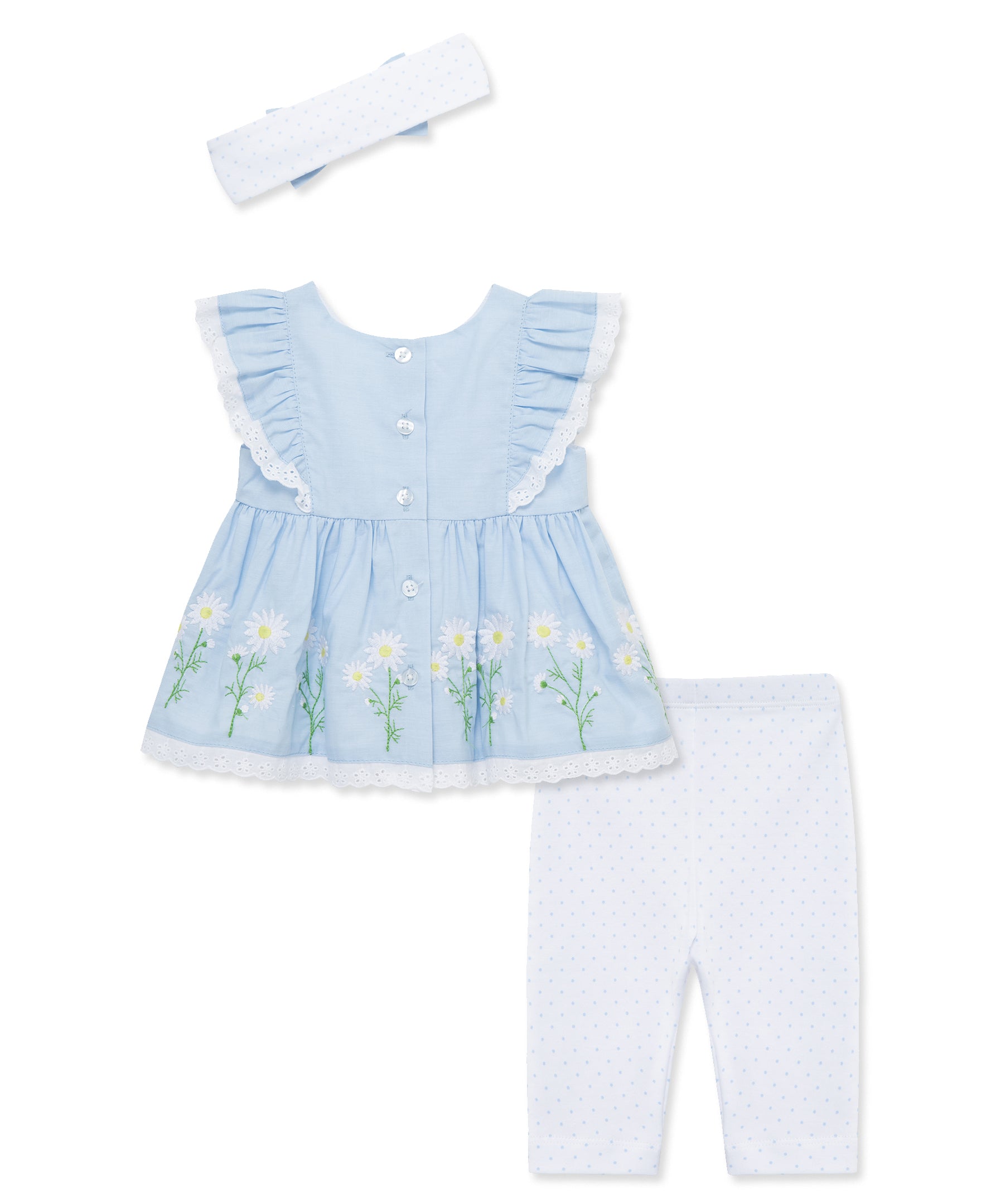  Daisy Border Woven Tunic Set (3M-12M)、mySite、layawaytickets