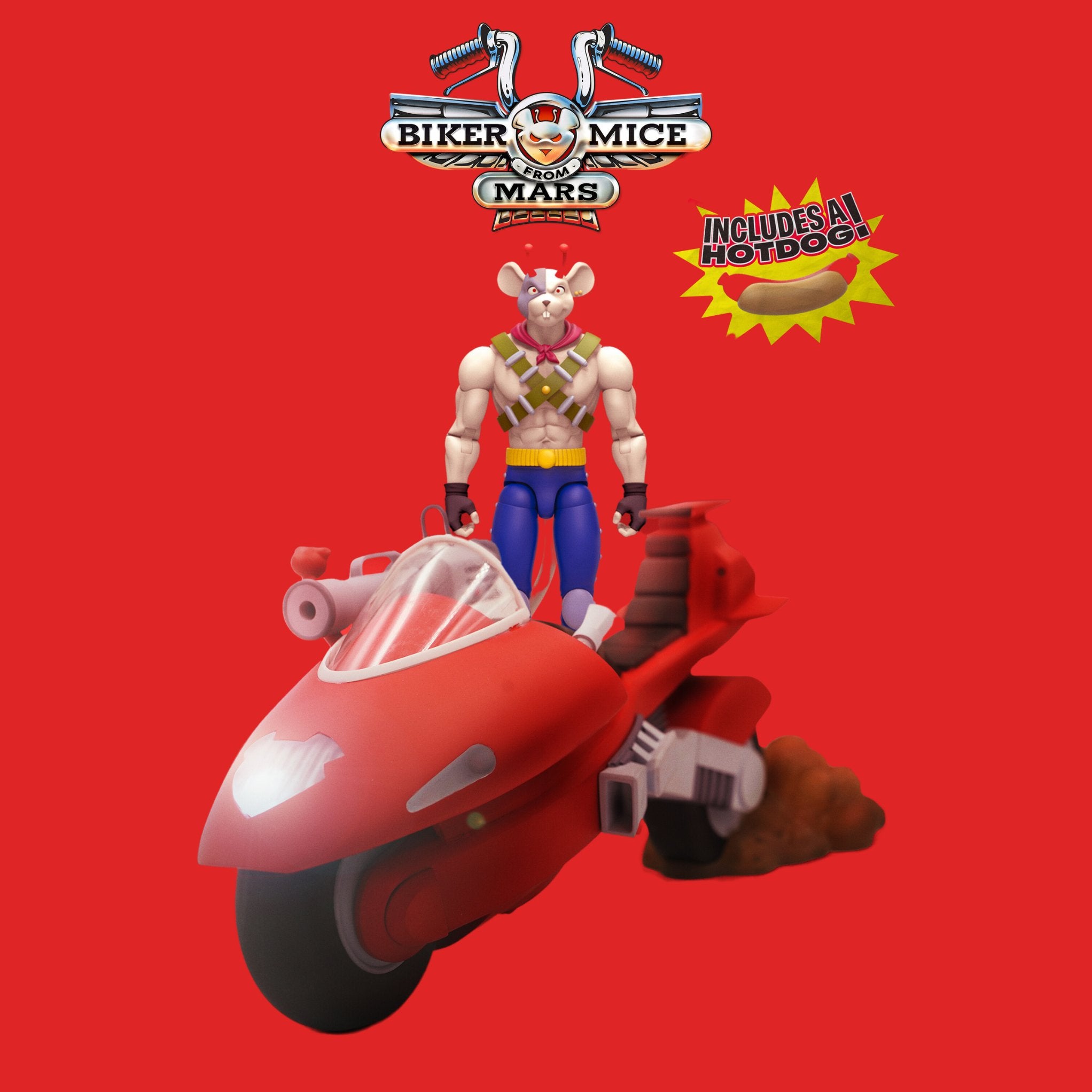 Biker Mice From Mars Vinnie's Radical Rocket Sled、mySite、hgirdovlk