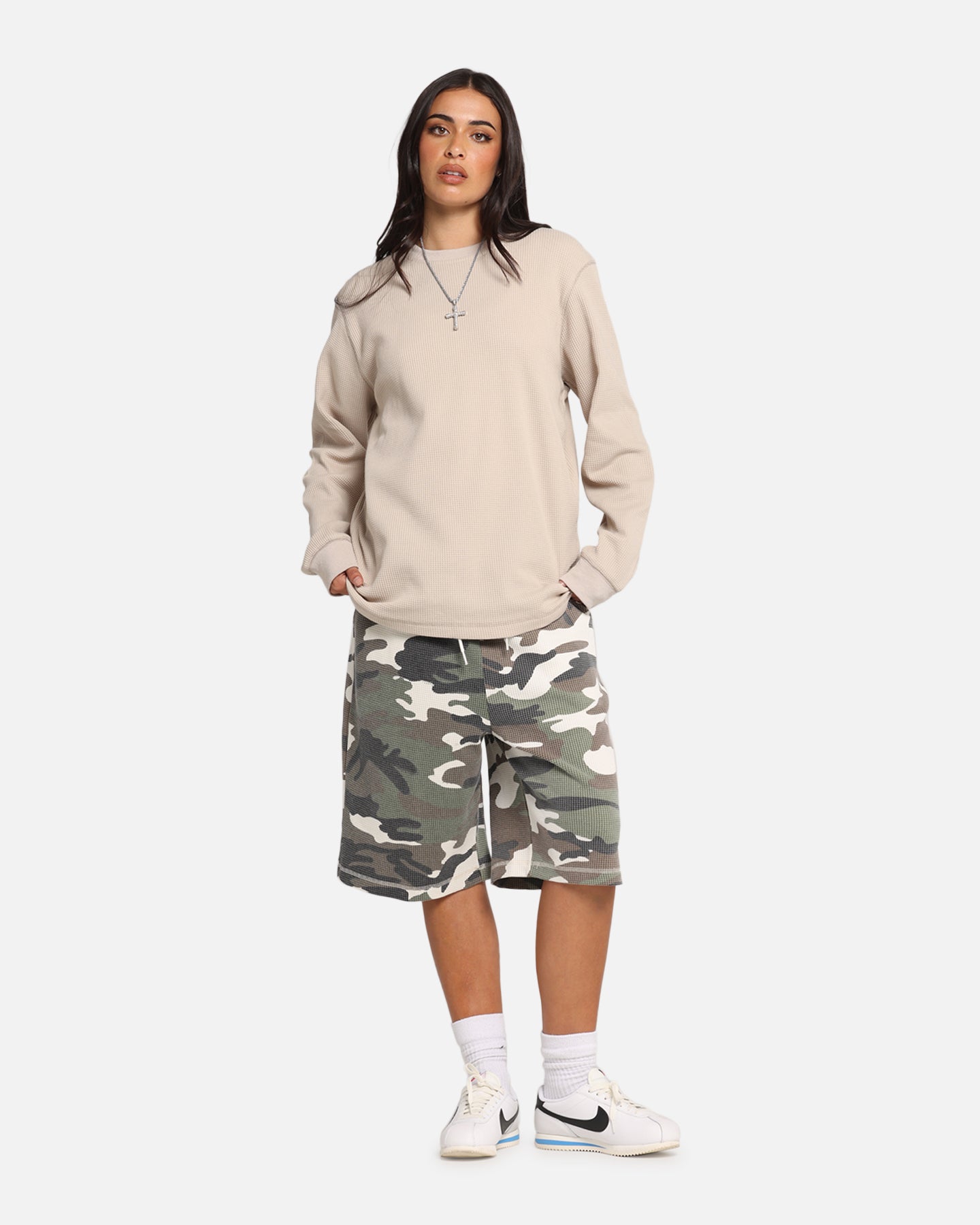 XXIII Thermal Long Sleeve T-Shirt Sand、mySite、zt4zffjzw