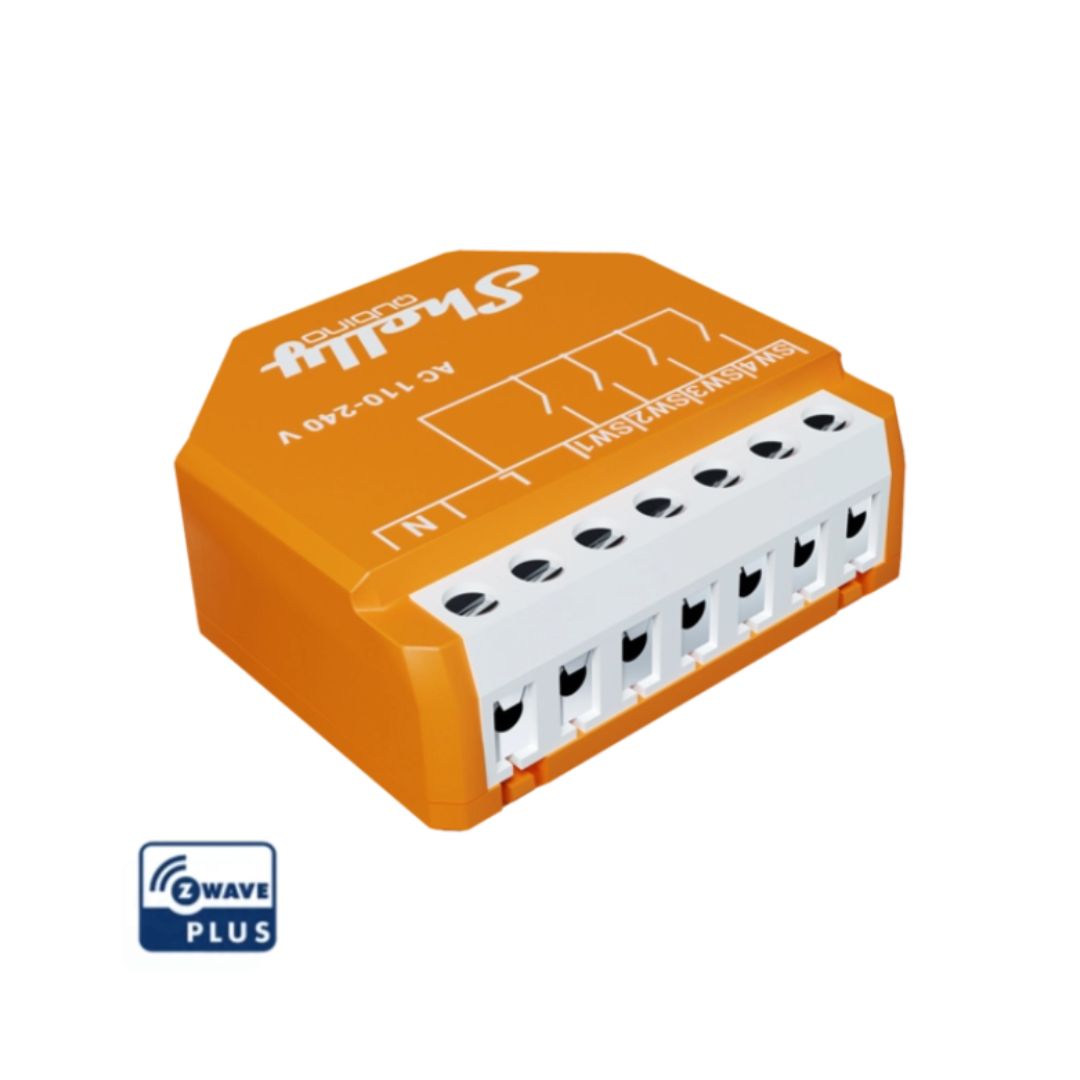 Shelly Qubino Z-Wave i4 - Módulo Z-Wave、mySite、fannypackpong