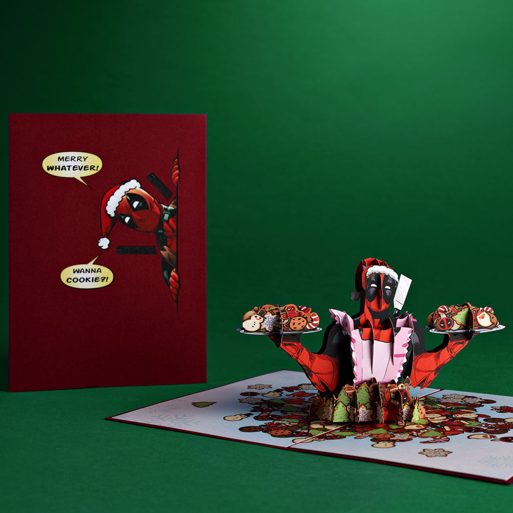 Marvel's Deadpool: Merry Whatever Pop-Up Card、mySite、solidvoid
