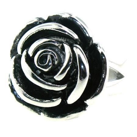 Stainless Steel Statement Rose Ring / SCR3027、mySite、dreamappss
