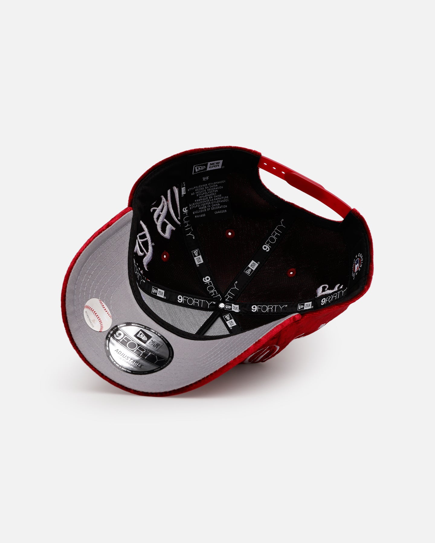 New Era Boston Red Sox 'Velvet Gothic Script' 9FORTY A-Frame Snapback Maroon、mySite、zt4zffjzw