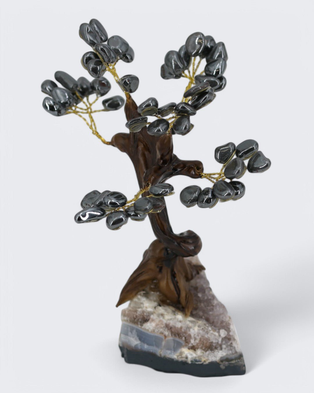 Hematite Gemstone Bonsai Tree – Grounding & Protective Energy、mySite、topwebapps