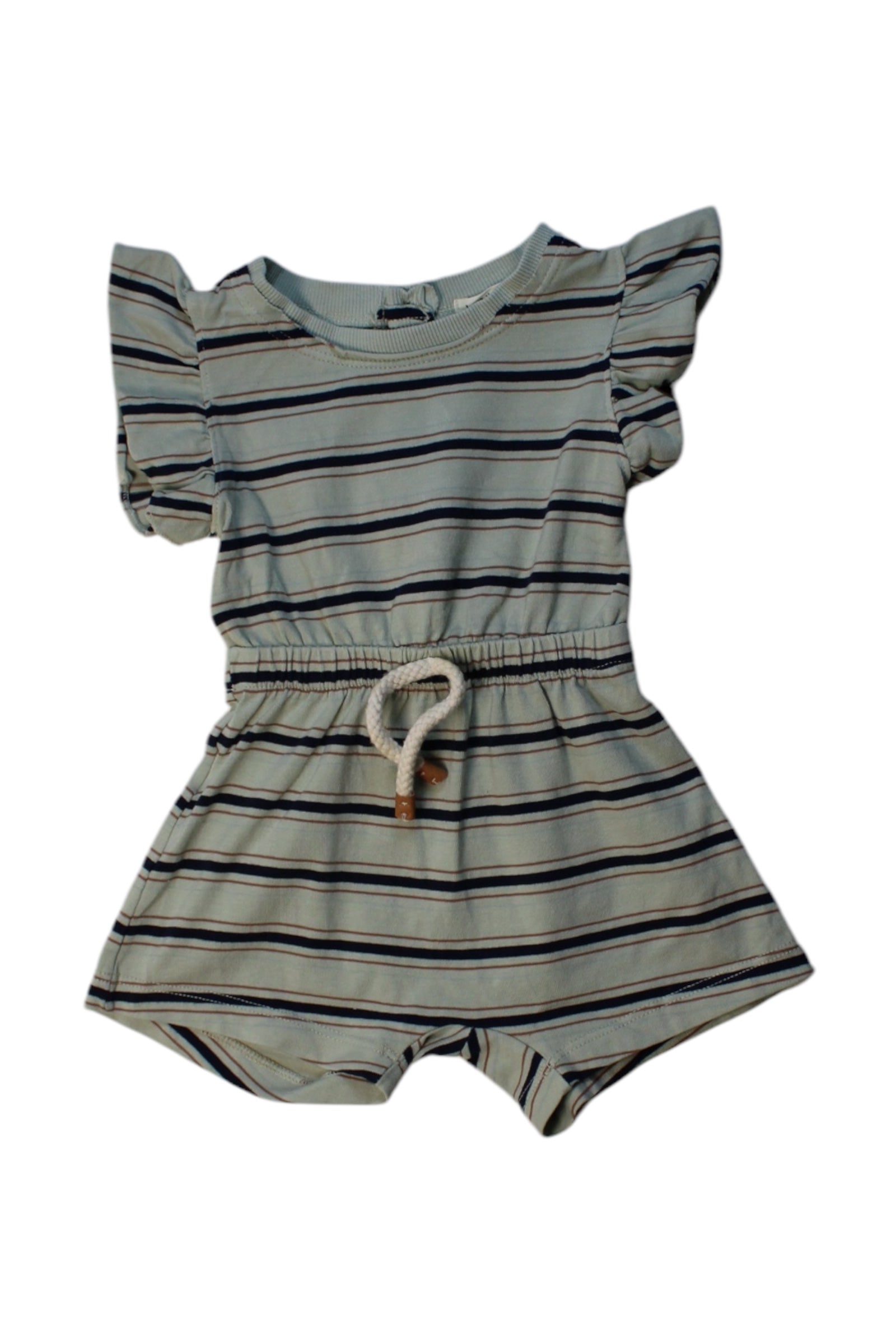 1 + In The Family Striped Romper 3-6M、mySite、g9winljtr