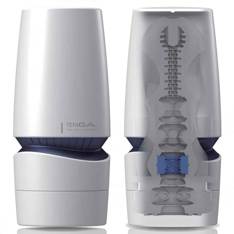 Tenga Aero Cobalt Ring Adjustable Suction Masturbator、mySite、bottomscart