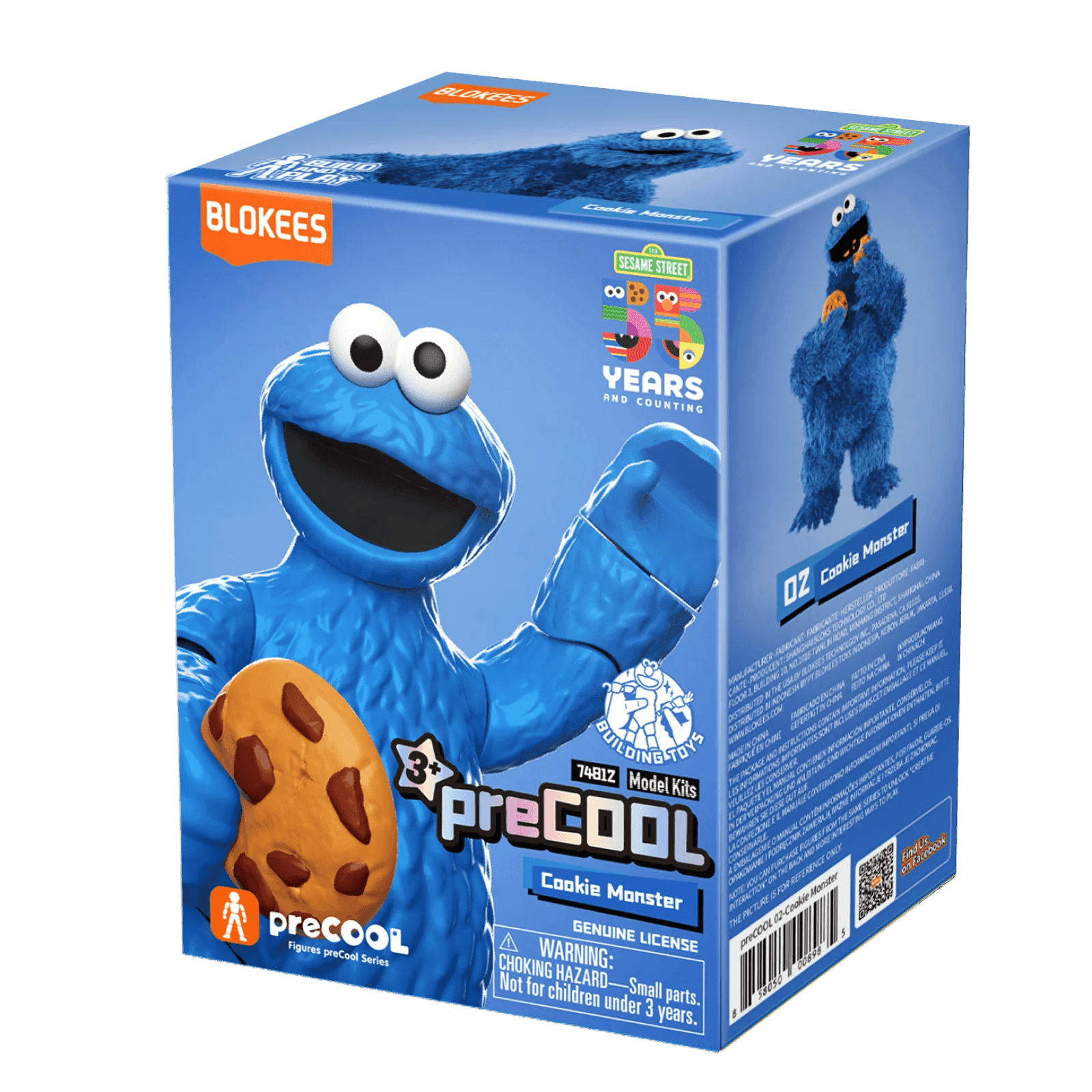 Blokees Sesame Street preCOOL Cookie Monster、mySite、hgirdovlk