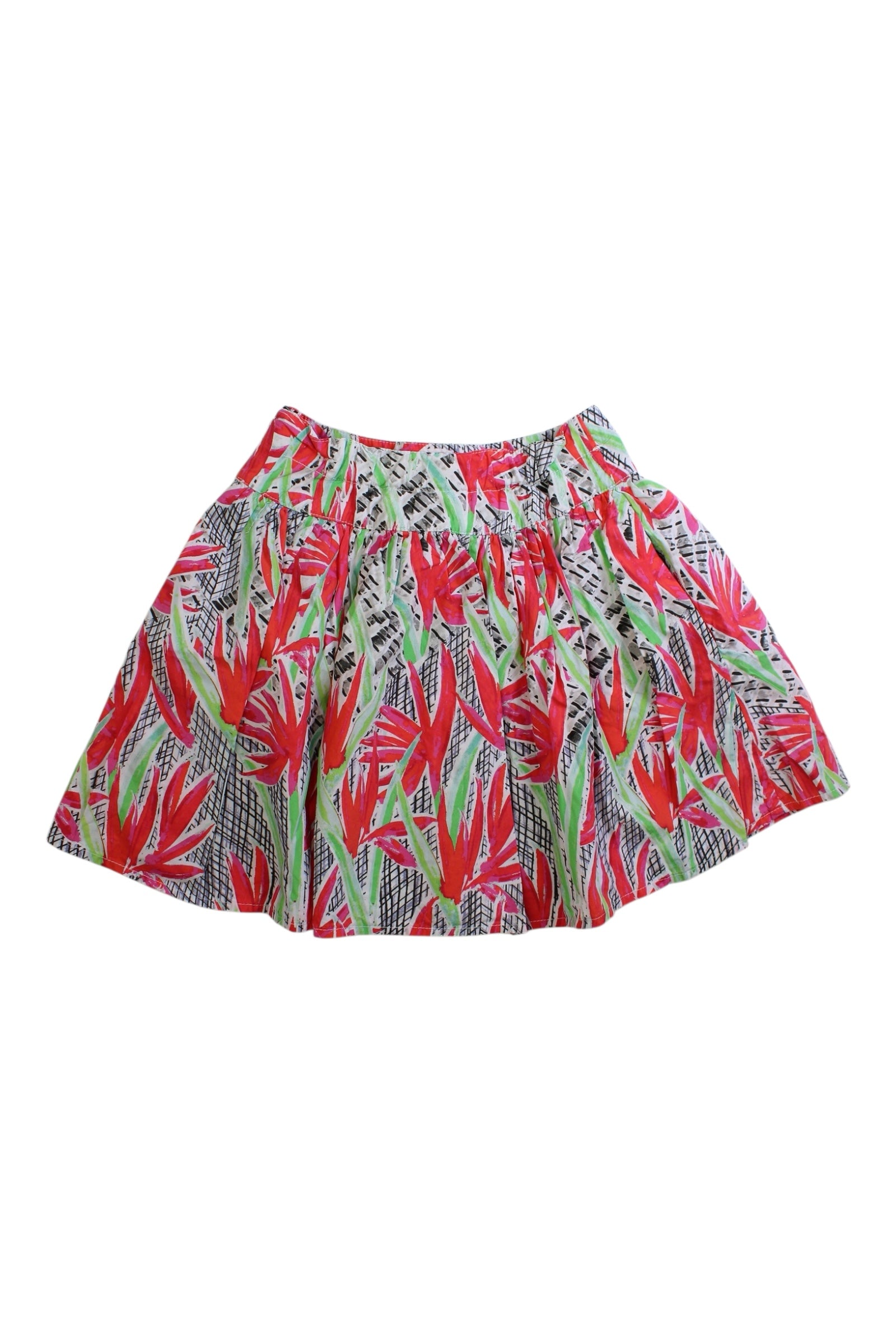 Kenzo Floral Skirt 8Y、mySite、g9winljtr