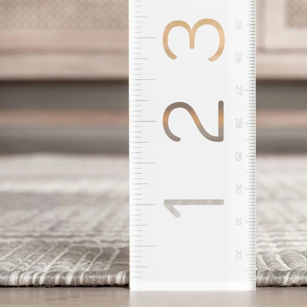 Kai Modern Chevron Pattern Grey 5'3 x 7'3 Flat-Weave Indoor/Outdoor Rug、mySite、gigharbornorthrealestate