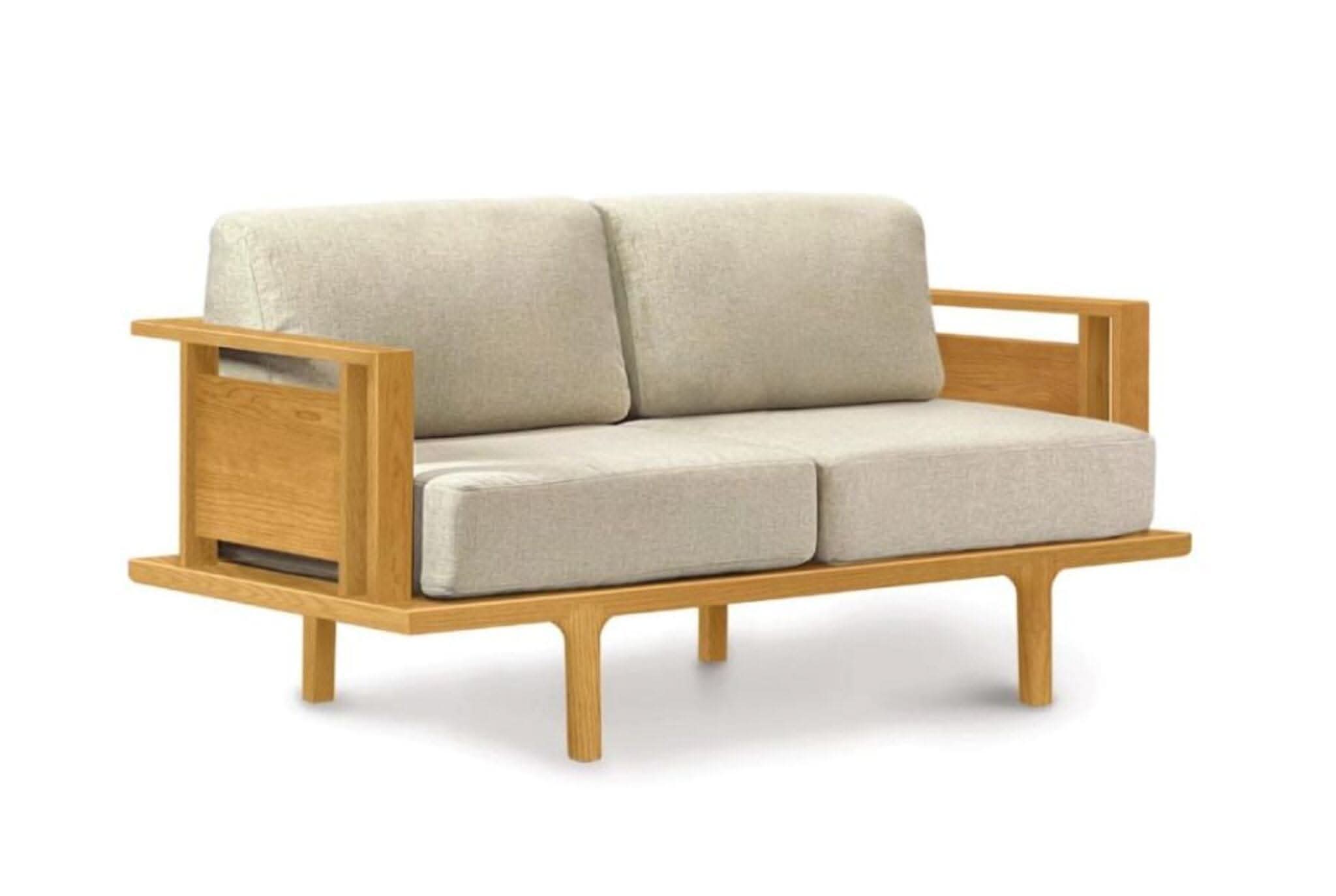 Copeland Sierra Loveseat with Wood Panels、mySite、neckold