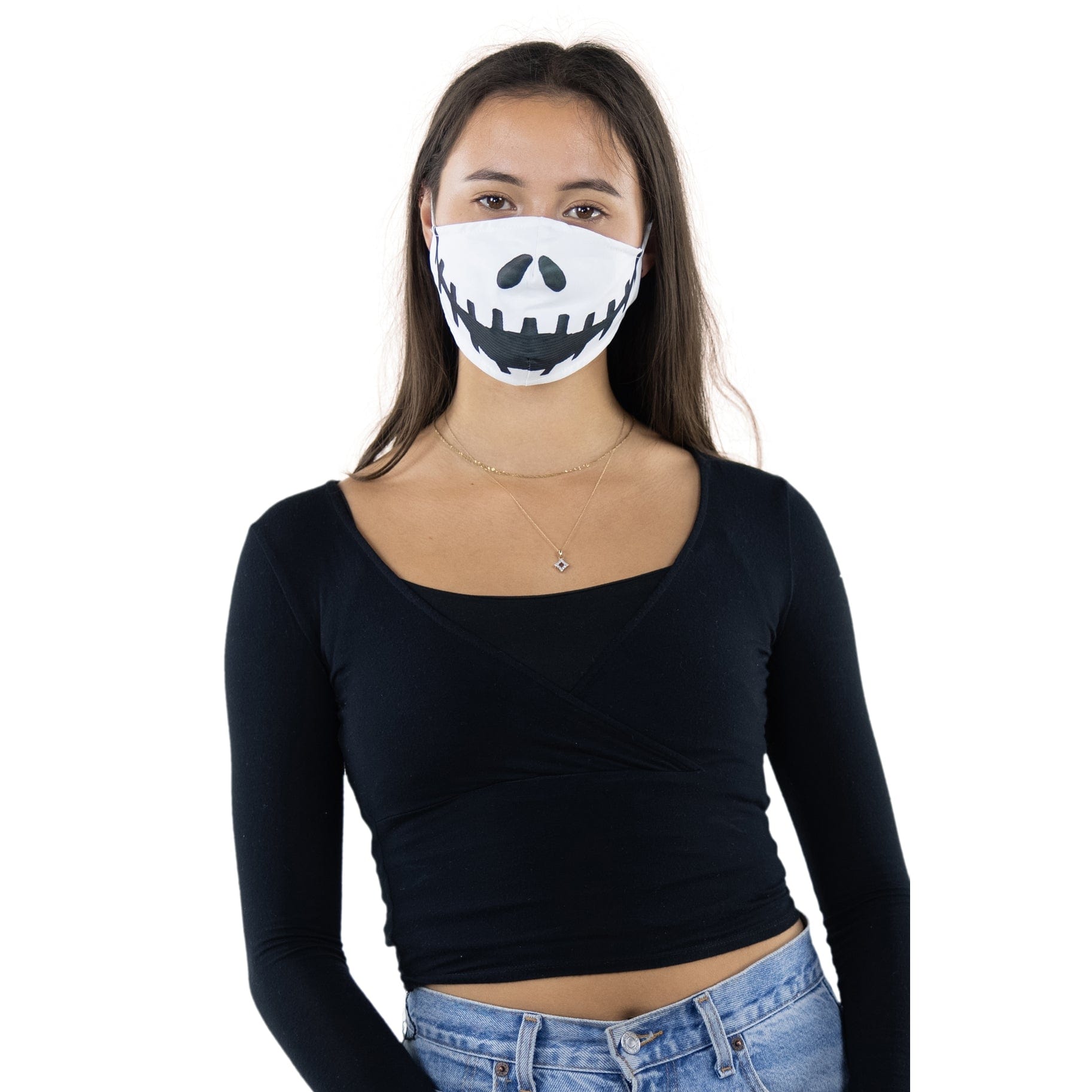 Voodoo Doll Mouth Face Mask In Polyester-CUTE for Halloween!、mySite、g9winljtr