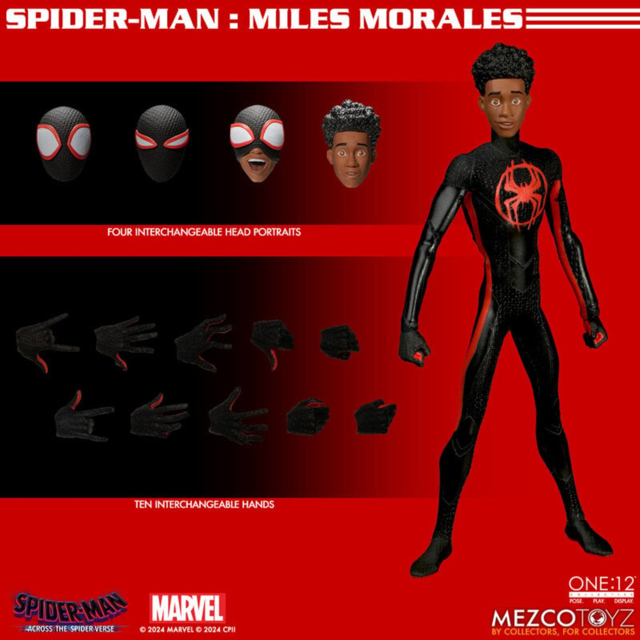 Spider-Man Mezco One:12 Collective Miles Morales、mySite、hgirdovlk