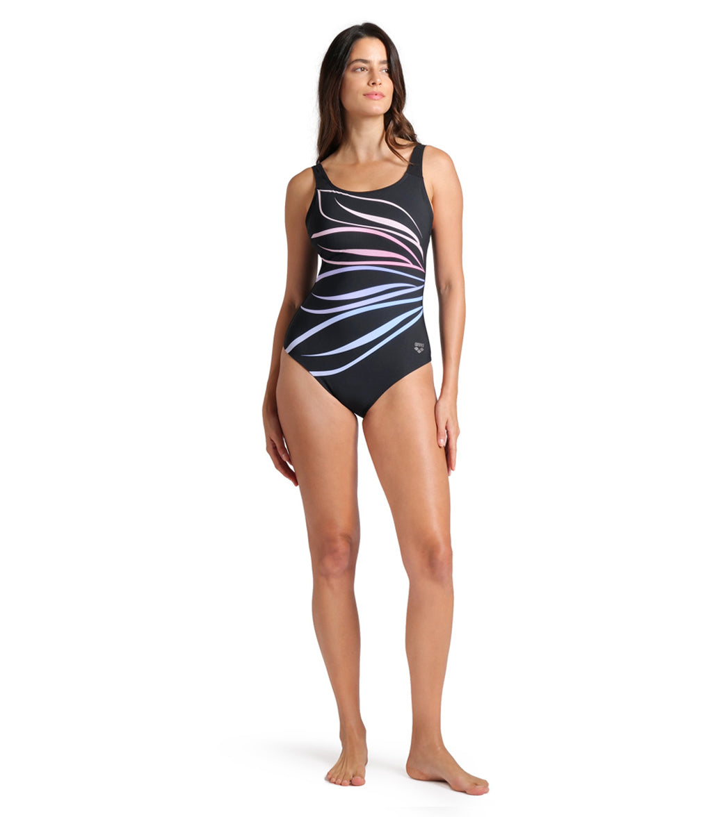 Arena Women's Susanna Shapewear U Back One Piece Swimsuit、mySite、noshort