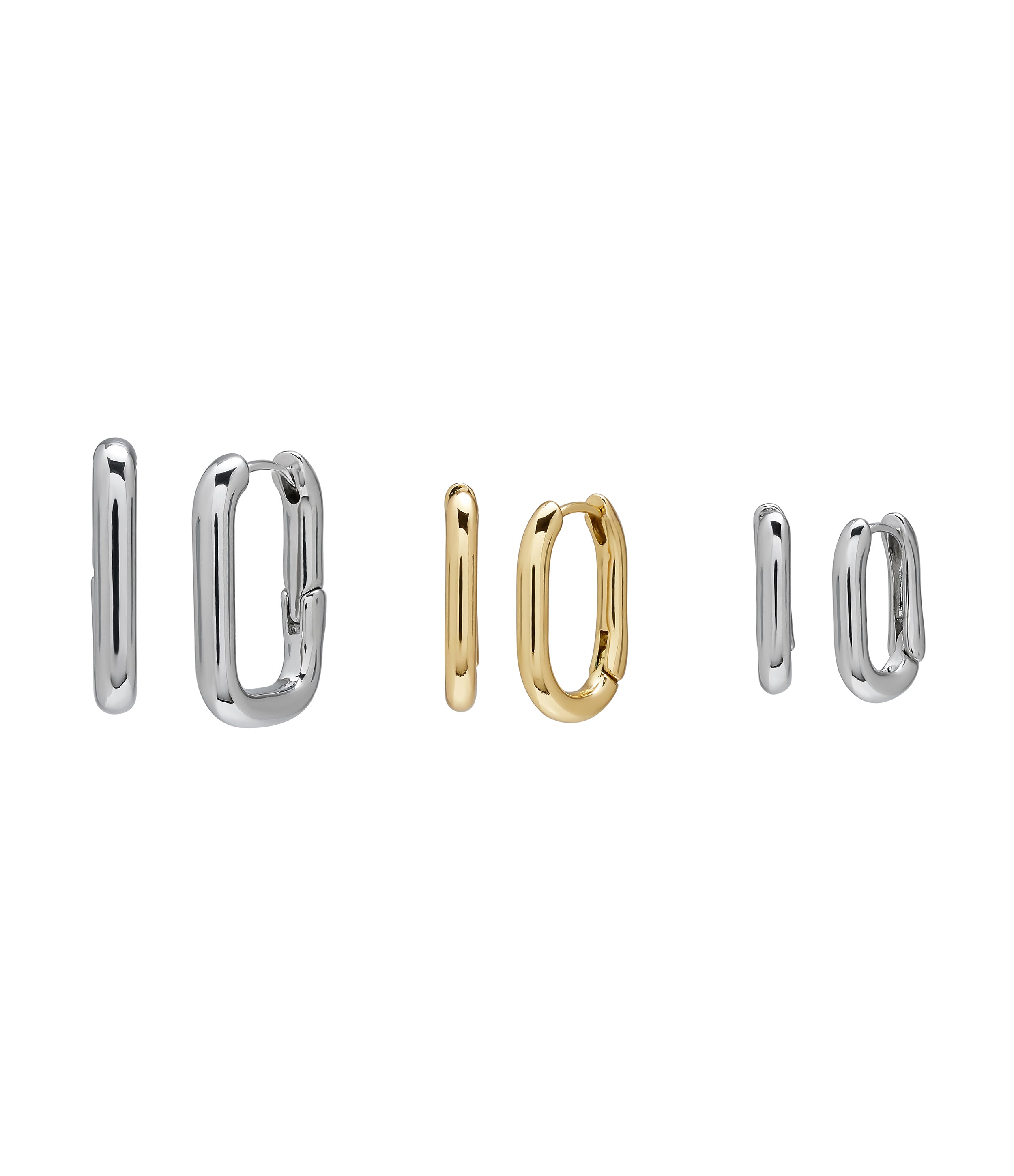 3PC RECTANGULAR EARRINGS SET CRYSTAL、mySite、dreamappss