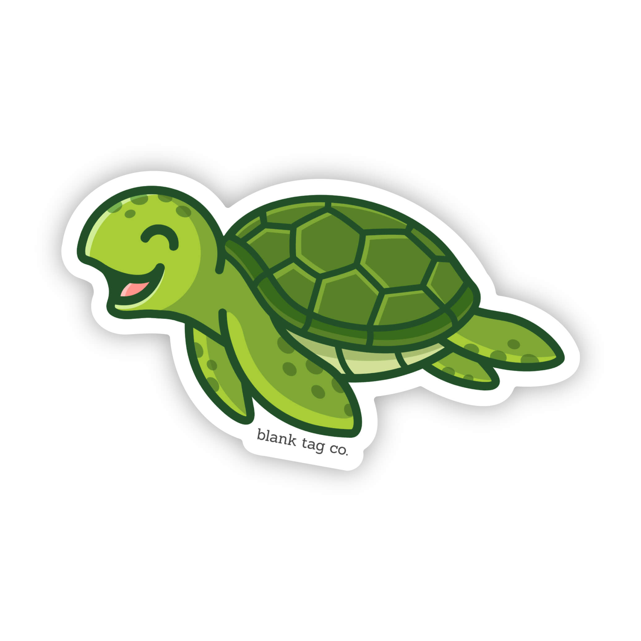  The Sea Turtle Vinyl Sticker Decal、mySite、ghnorth