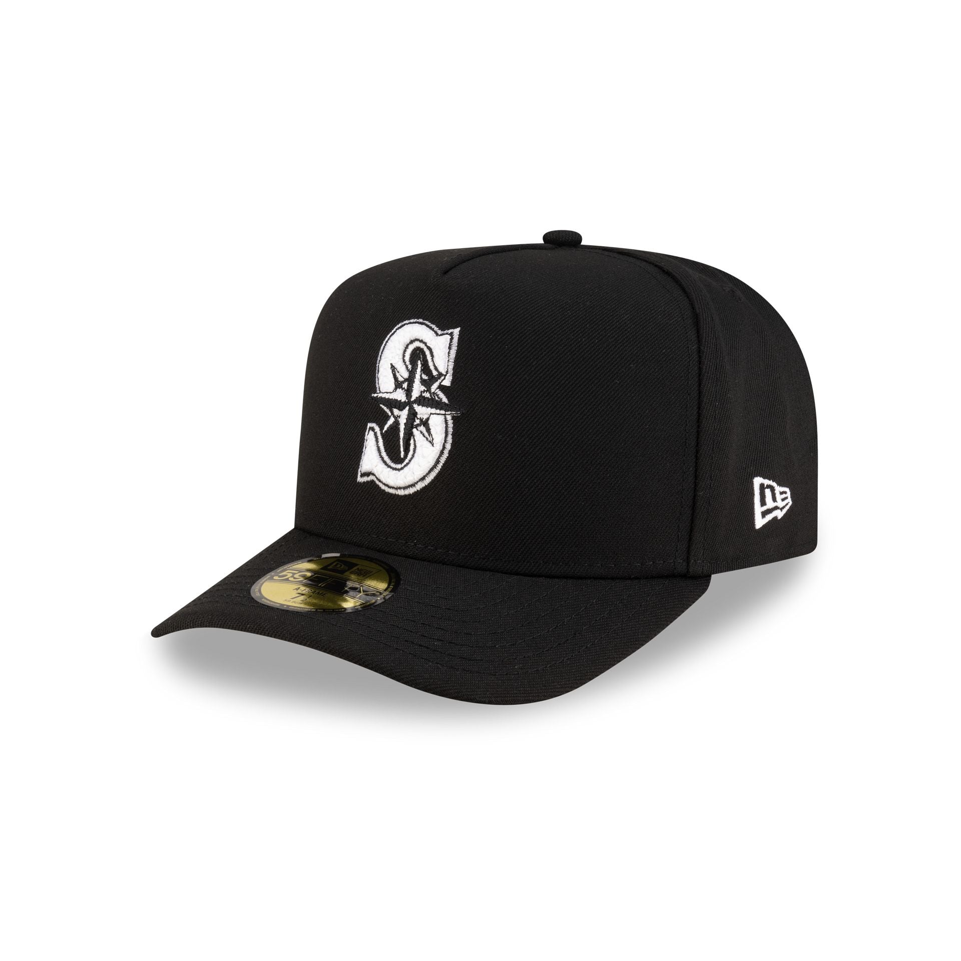Seattle Mariners Black Script Safety Pin 59FIFTY A-Frame Fitted Hat、mySite、shSeattle Mariners Black Script Safety Pin 59FIFTY A-Frame Fitted Hat、mySite、glenpowelloop_name