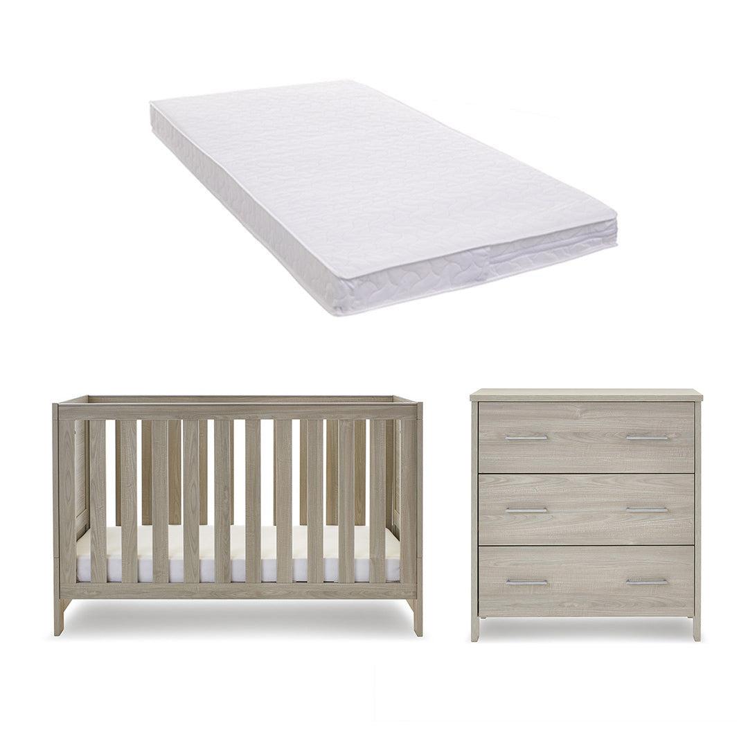  Obaby Nika 2 Piece Room Set - Grey Wash、mySite、merchandisen