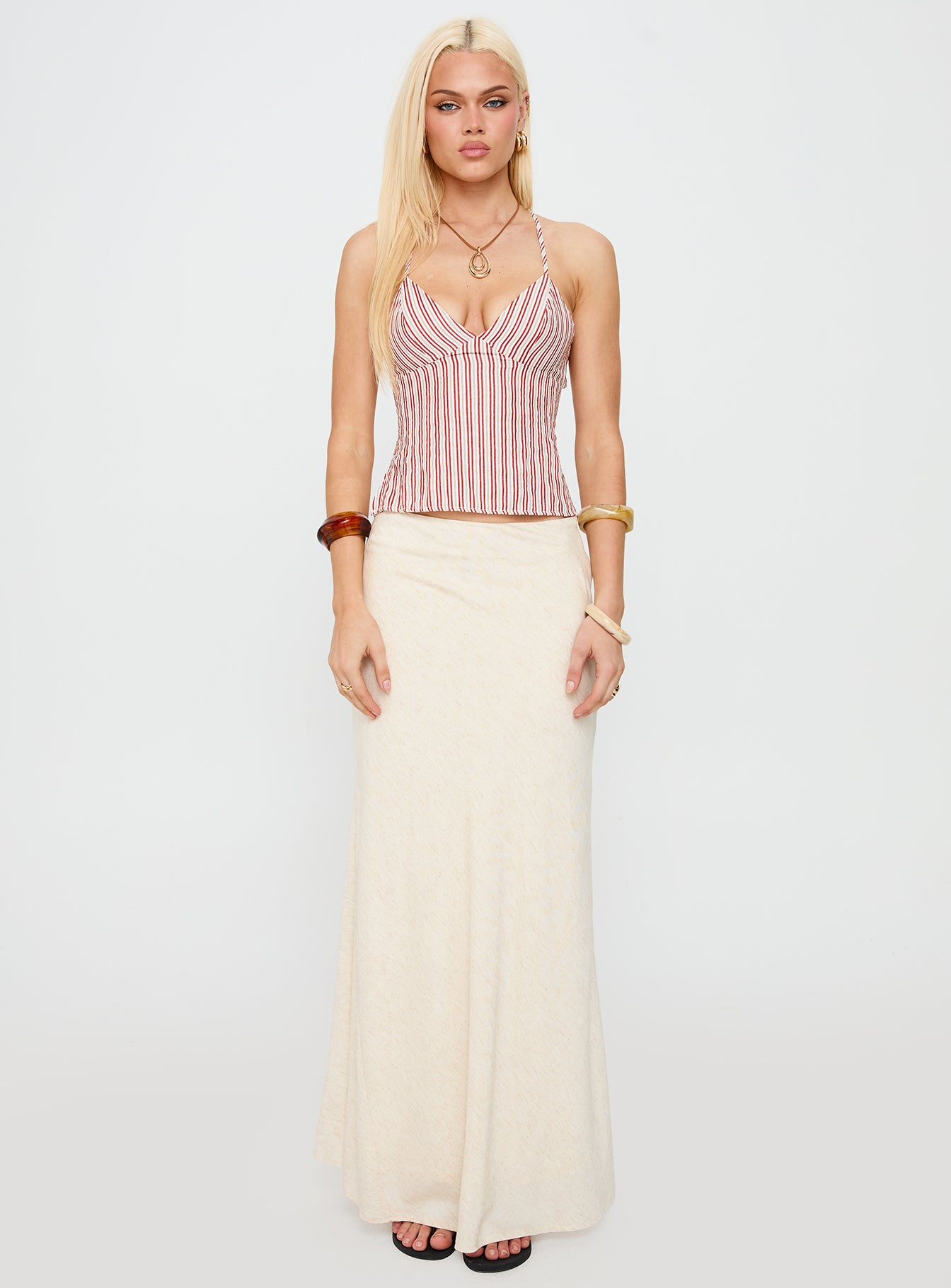 Candid Top Red Stripe、mySite、solidvoid