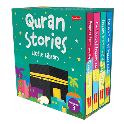 Quran Stories - Little Library - Vol.3 (4 Board Books Set)、mySite、topwebapps