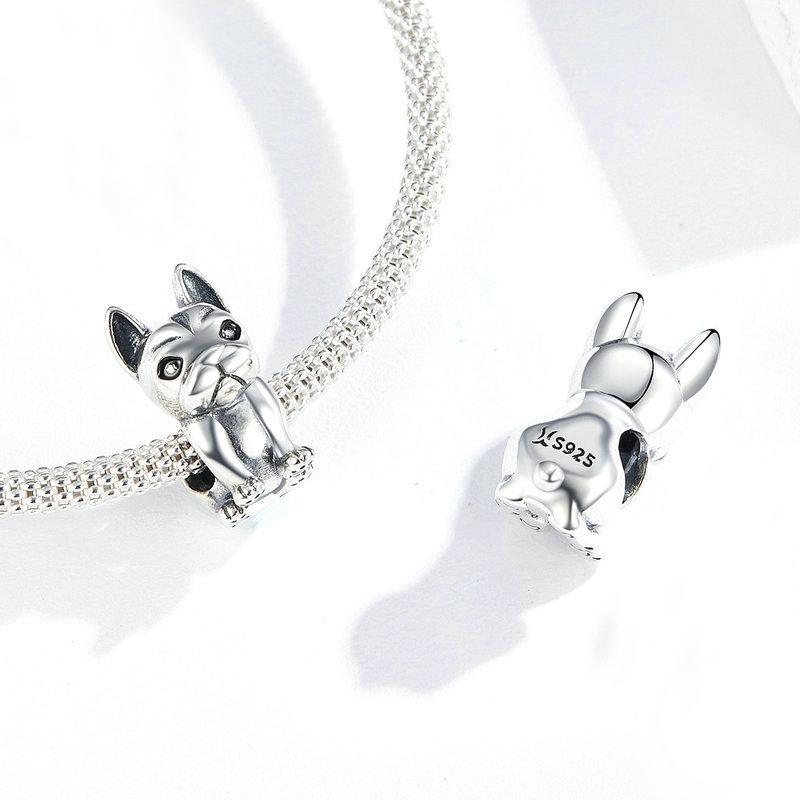 Dog Charm Collection Pandora Style Charms Sterling Silver Boston, Frenchie, Chi, Schnauzer, Puppy、mySite、g9winljtr