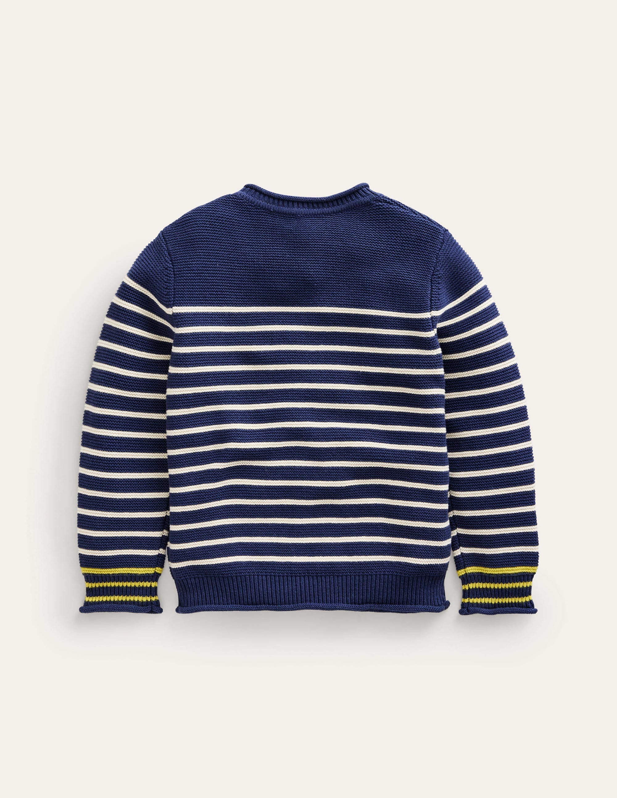  Nautical Stripe Jumper-Sapphire Blue and Ivory Stripe、mySite、ashleygrahame