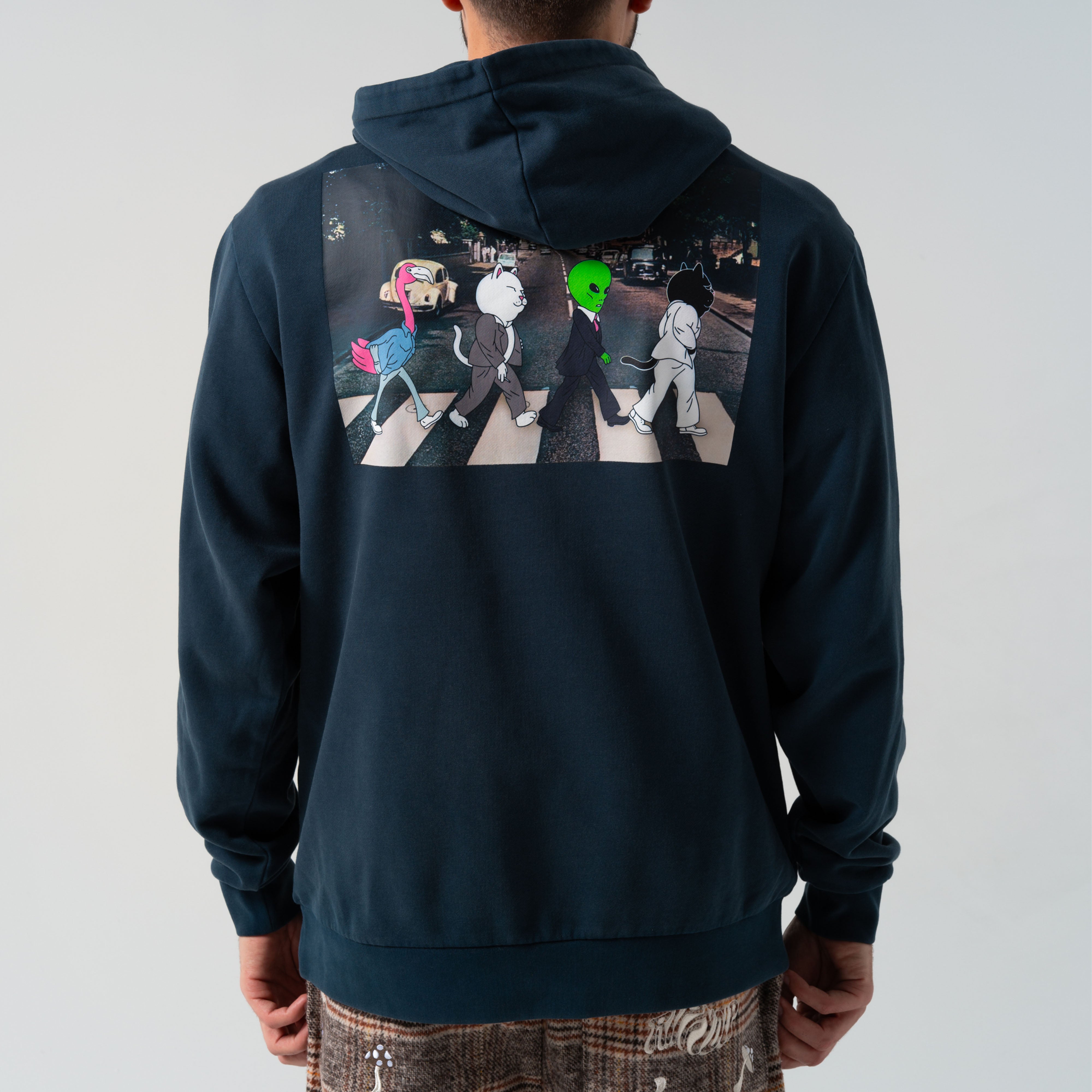  Crosswalk Hoodie (Navy Vintage Wash)、mySite、merchandisen