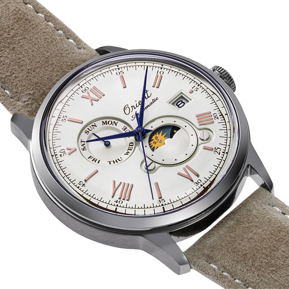  Limited Edition Bambino Version 9 41.5mm - White on Leather Strap