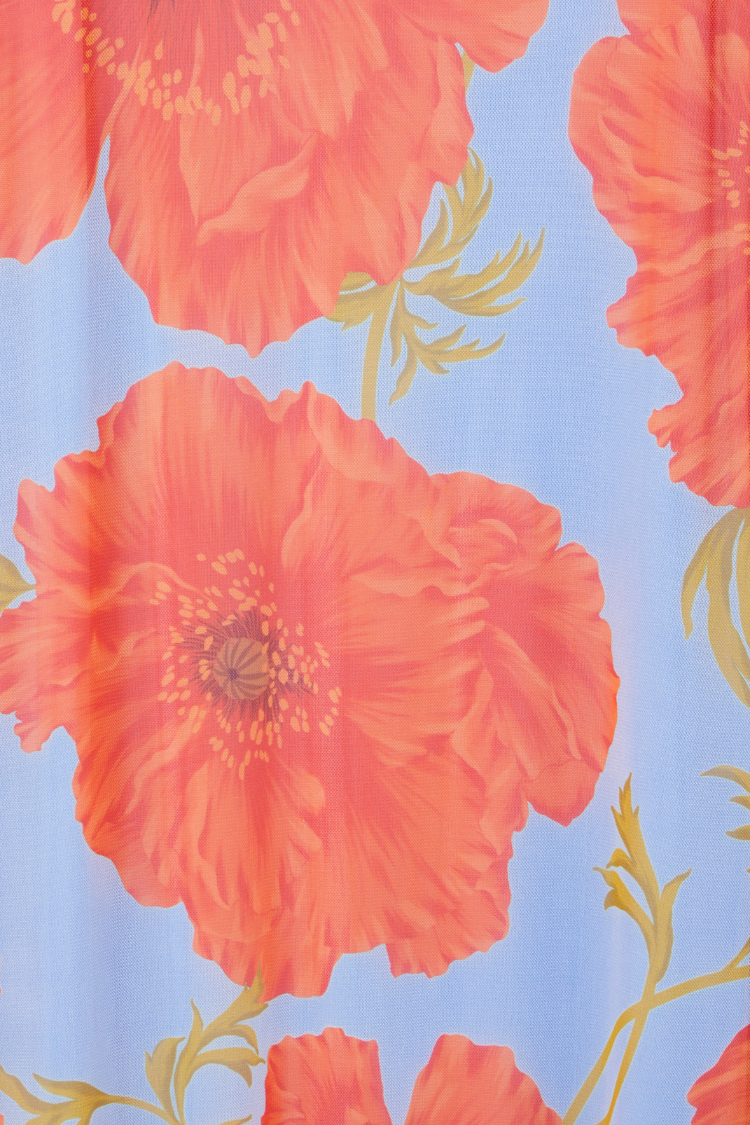 Blue Poppy Aria Mesh Dress、mySite、solidvoid