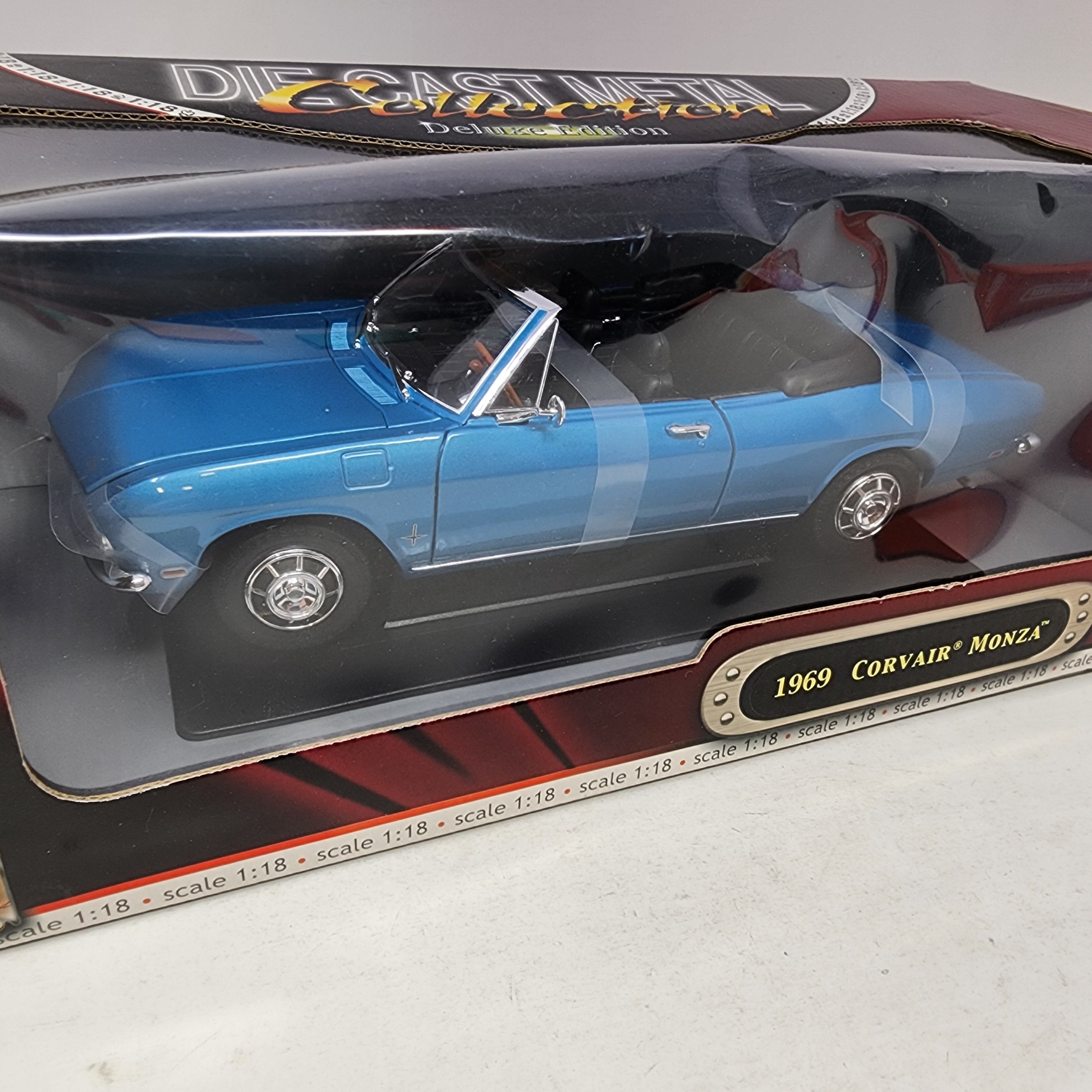 1969 Corvair Monza * Blue * Road Signature 1/18 Scale、mySite、hgirdovlk
