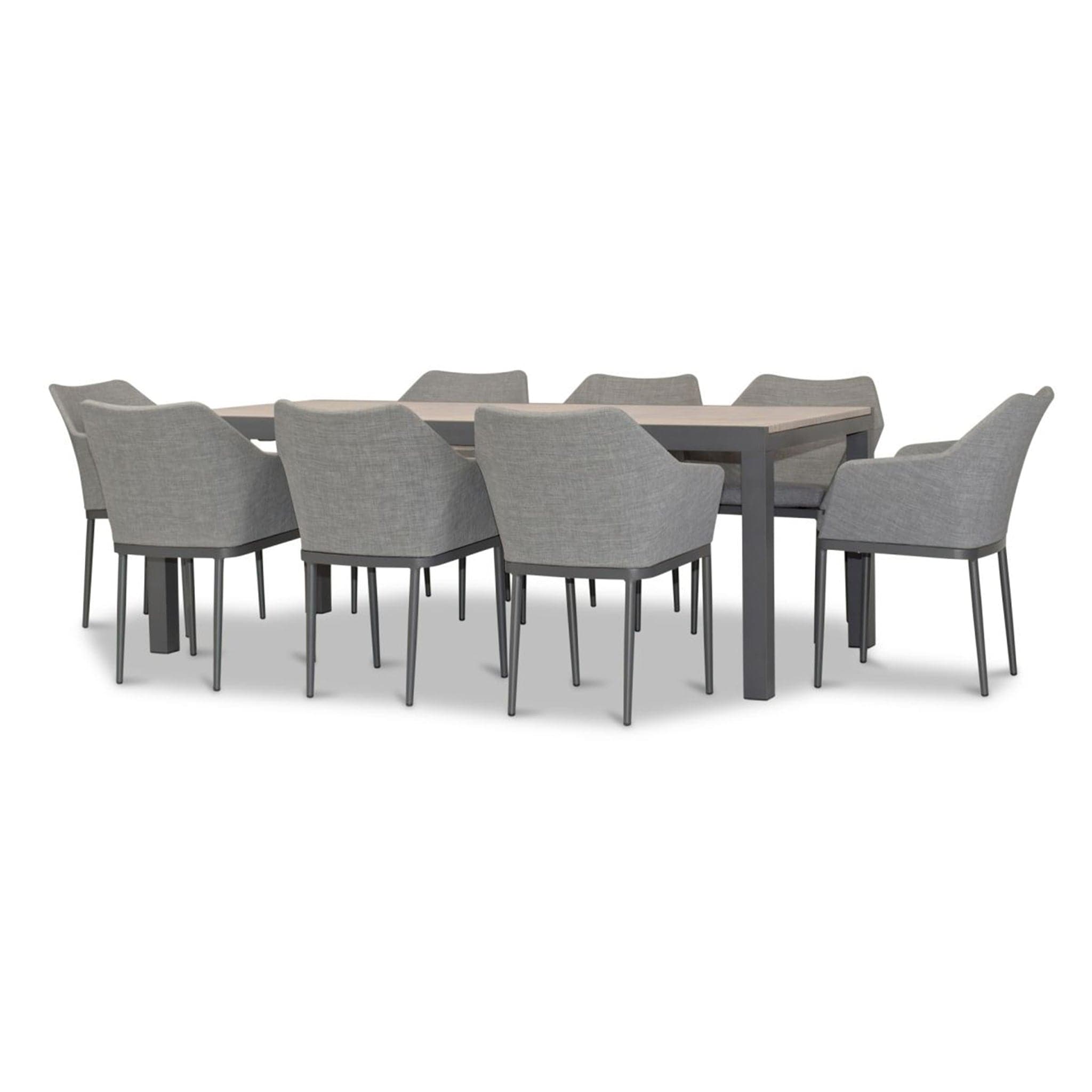 Tailor 9 Piece Extendable Dining Set、mySite、neckold