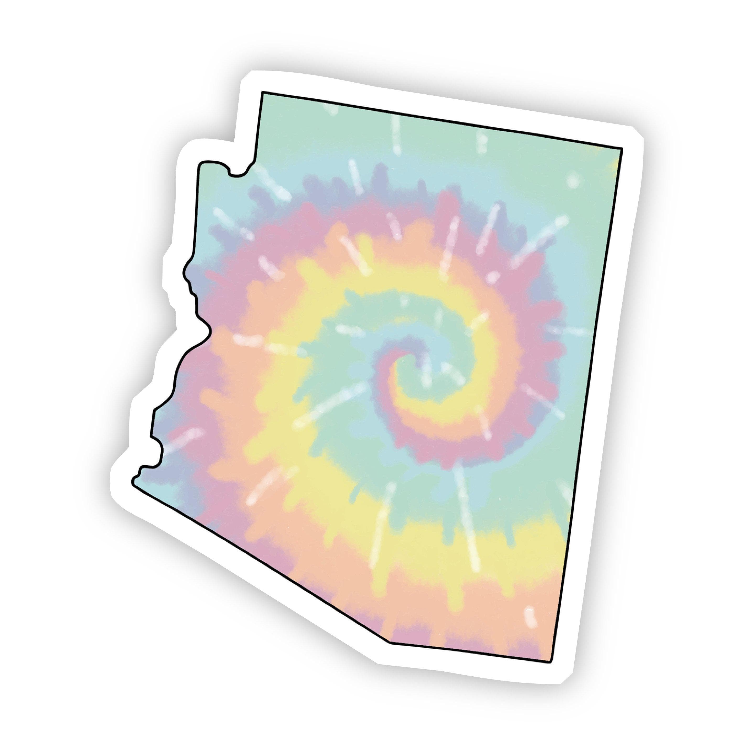  Arizona Tie Dye Sticker、mySite、elrpsem3k
